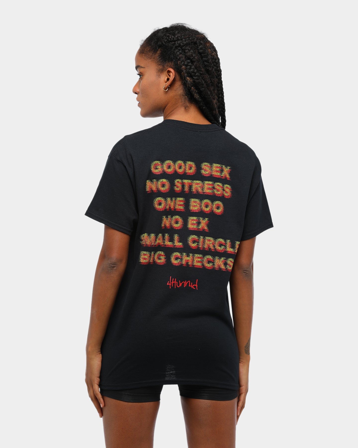 4HUNNID Good Sex Tee Black Style001