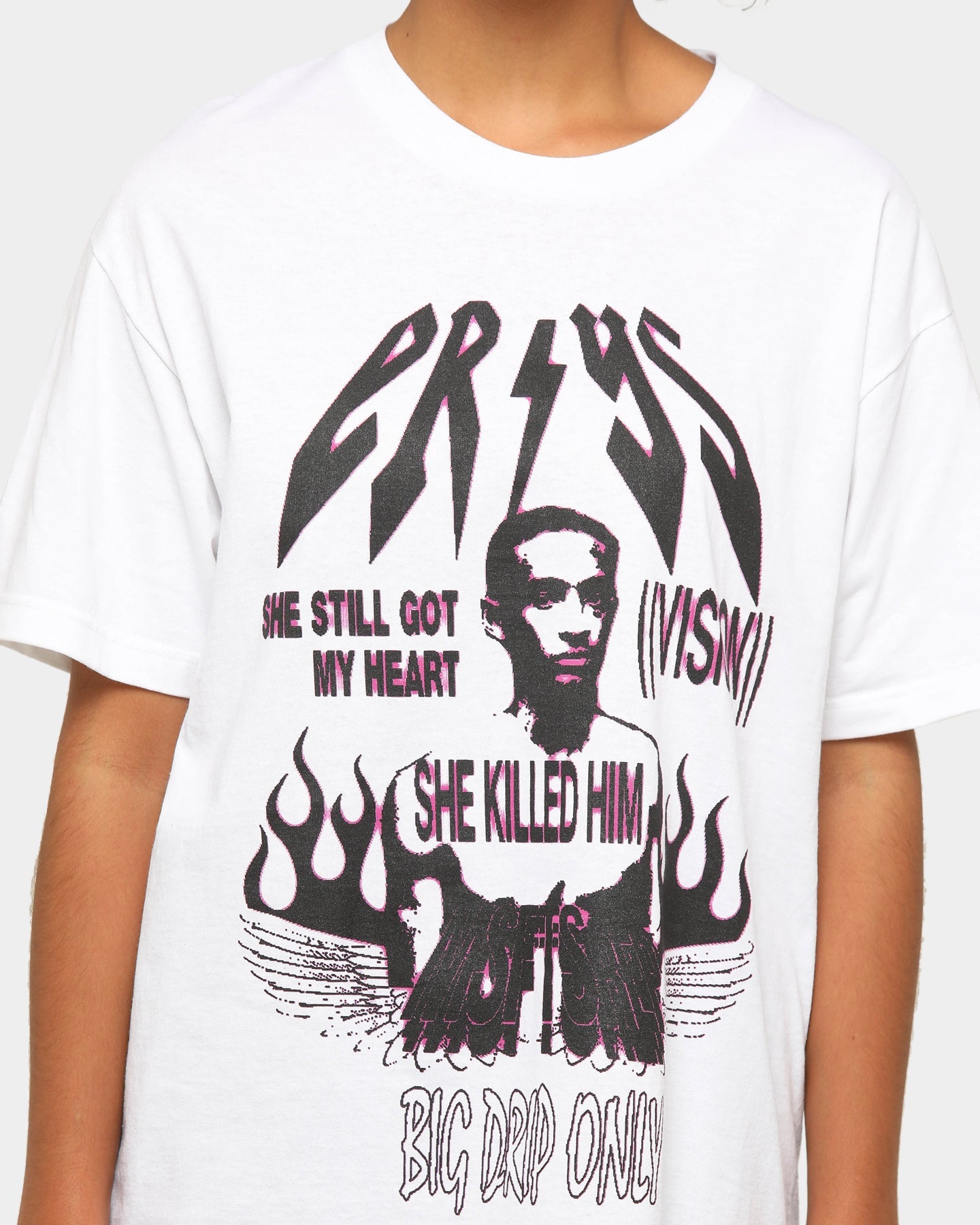 Jaden Smith She's Got My Heart T-Shirt White Style001