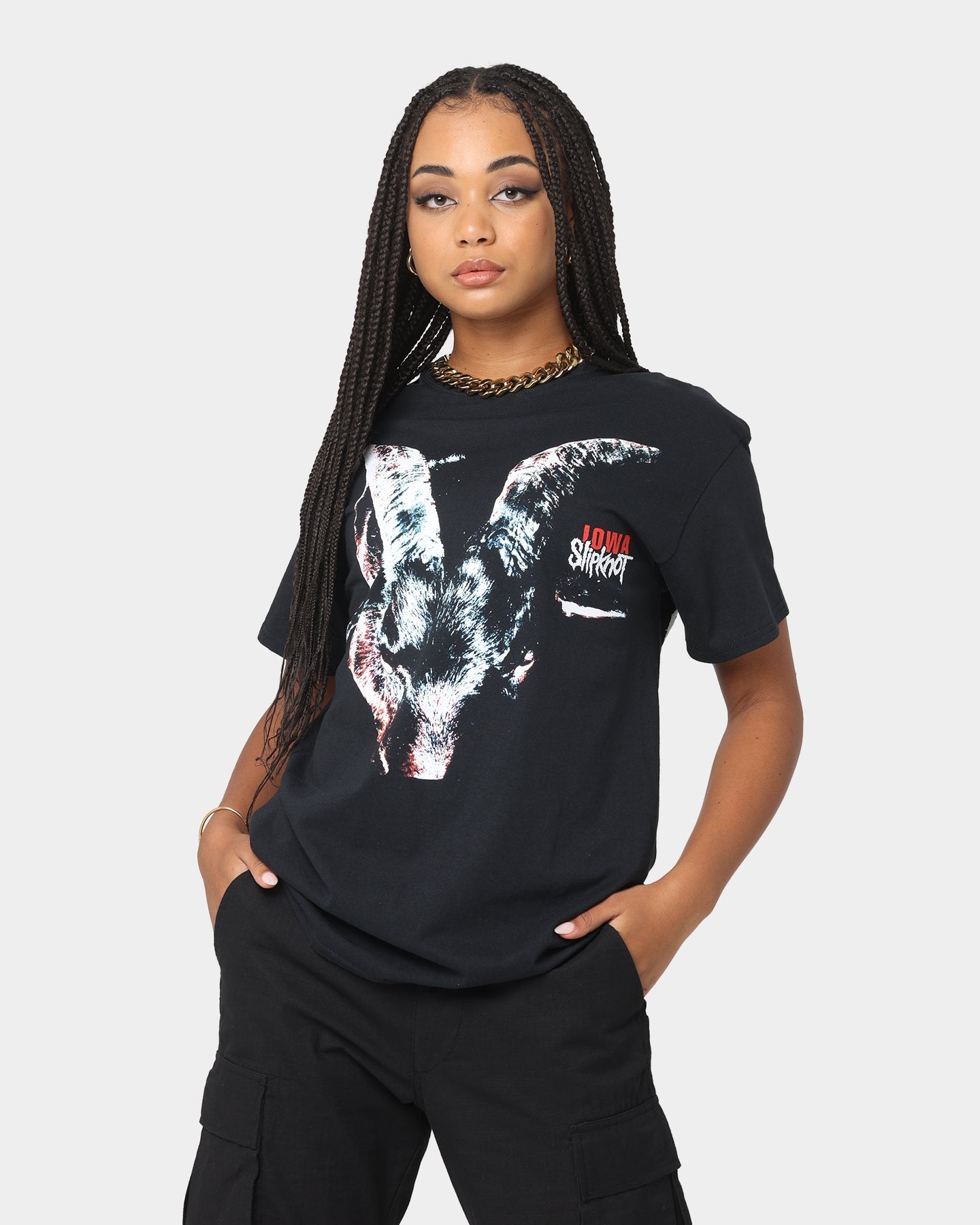 Bravado Iowa Goat T-Shirt Black Style001