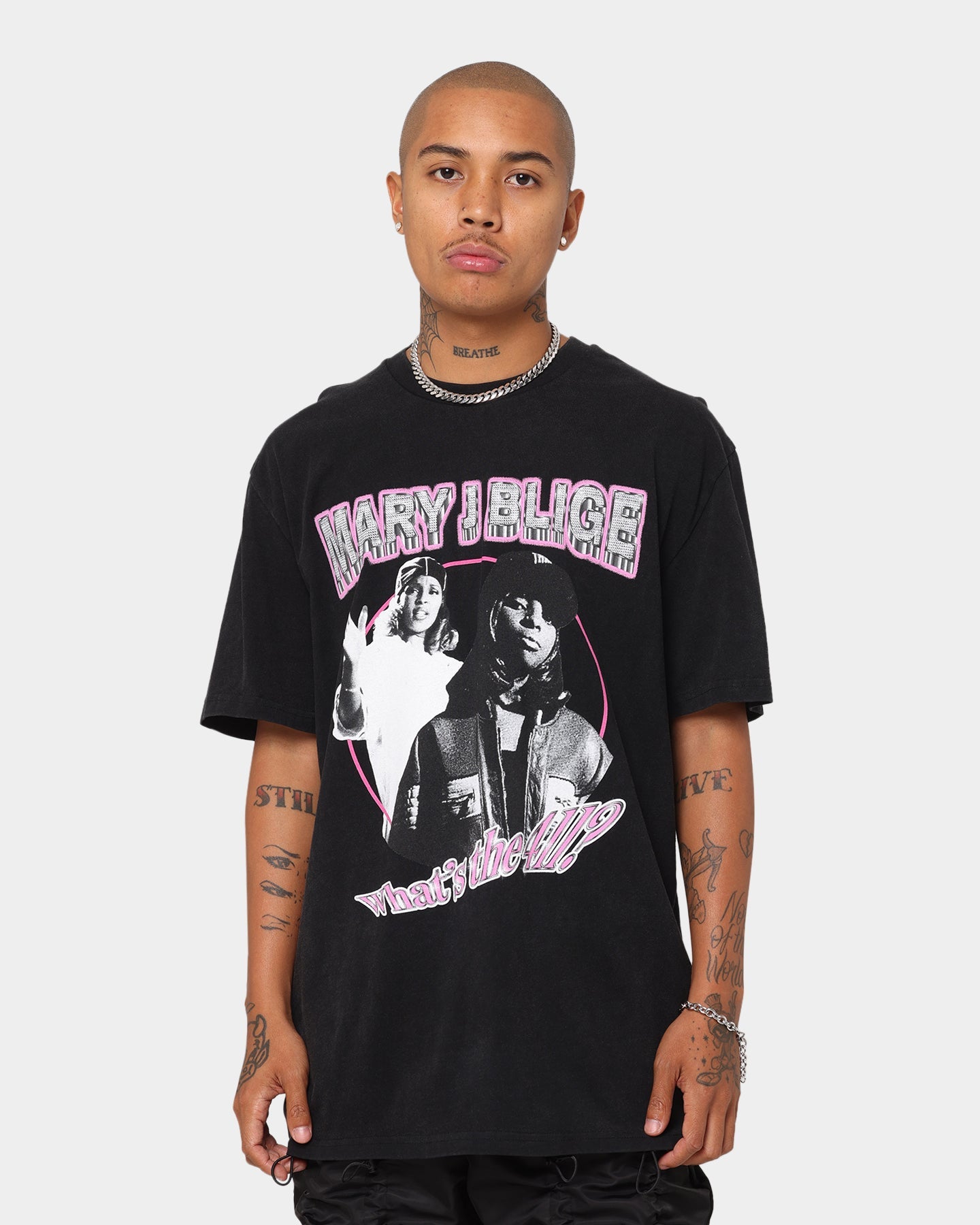 Bravado What's The 411 T-Shirt Black Wash