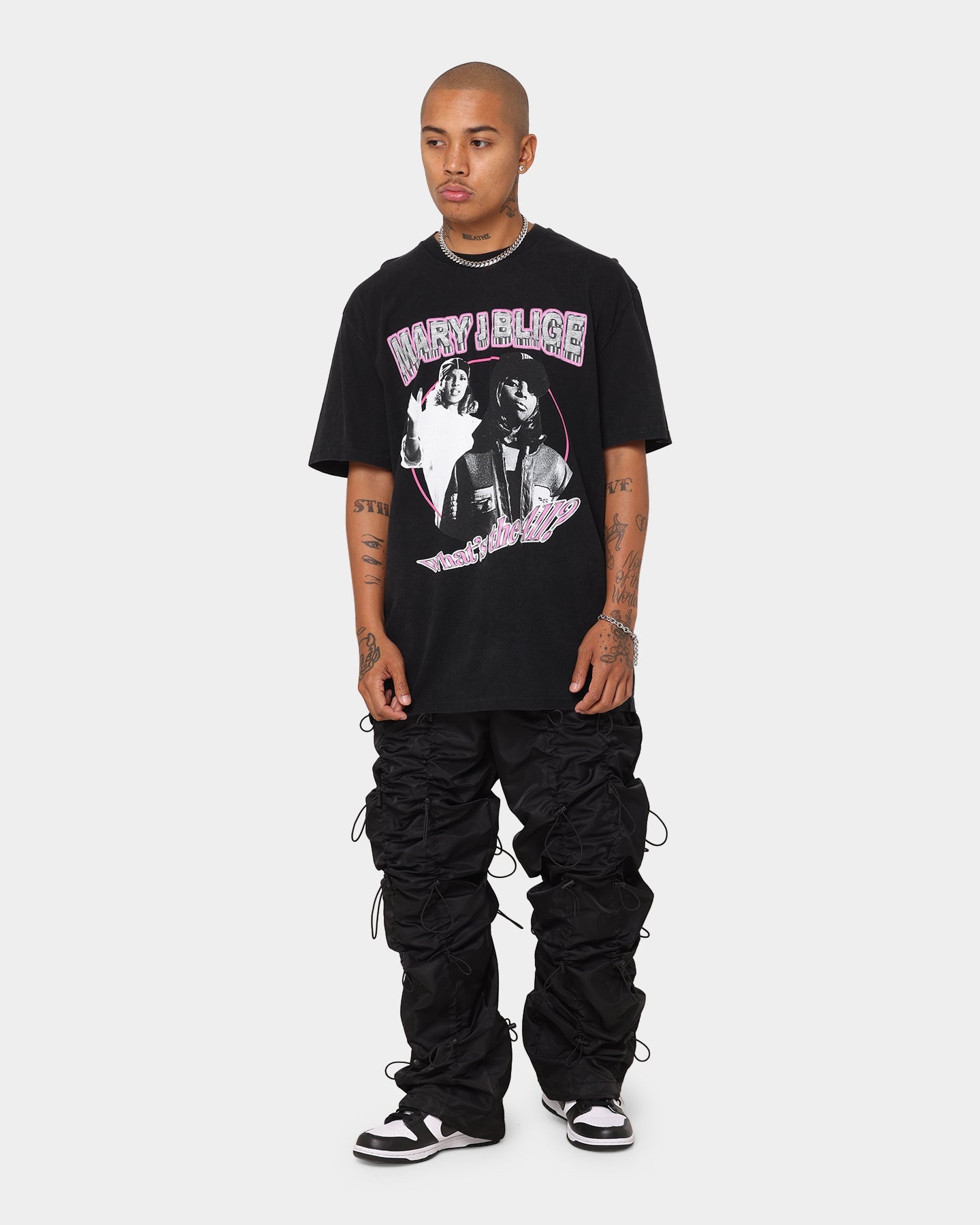 Bravado What's The 411 T-Shirt Black Wash