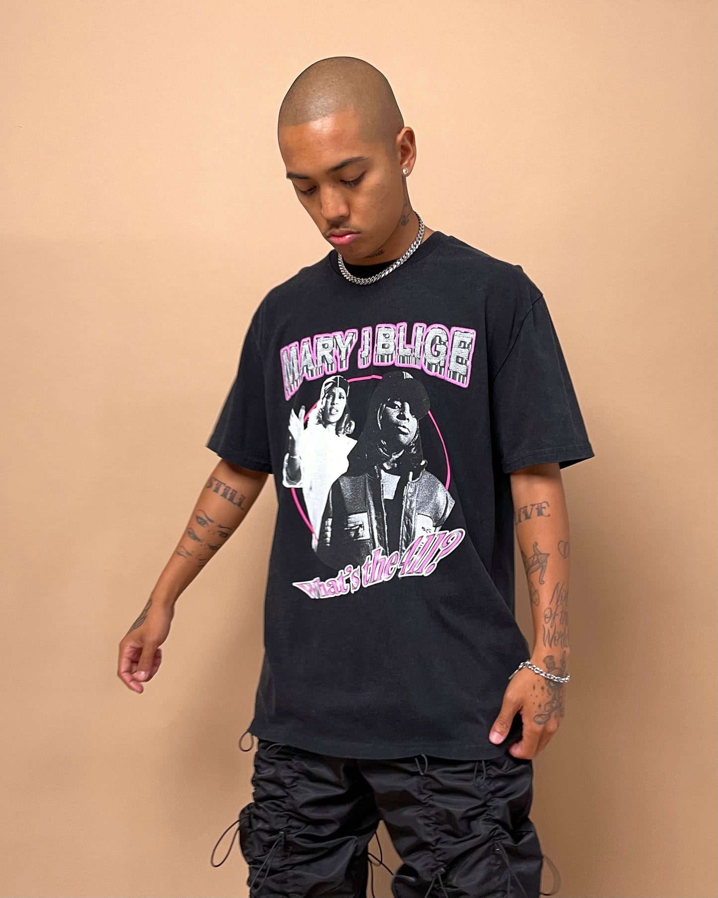 Bravado What's The 411 T-Shirt Black Wash