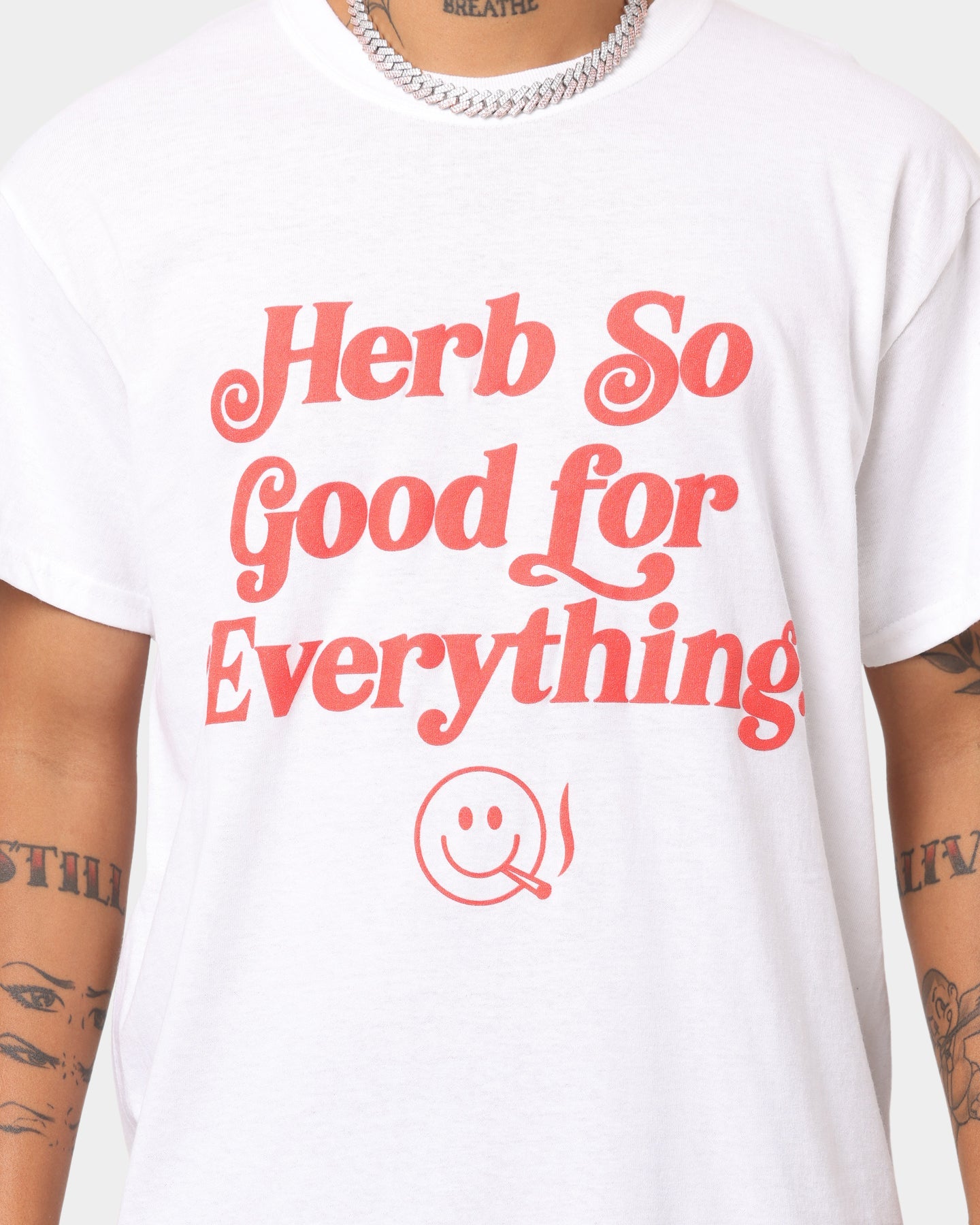 Bob Marley Herb So Good T-Shirt White
