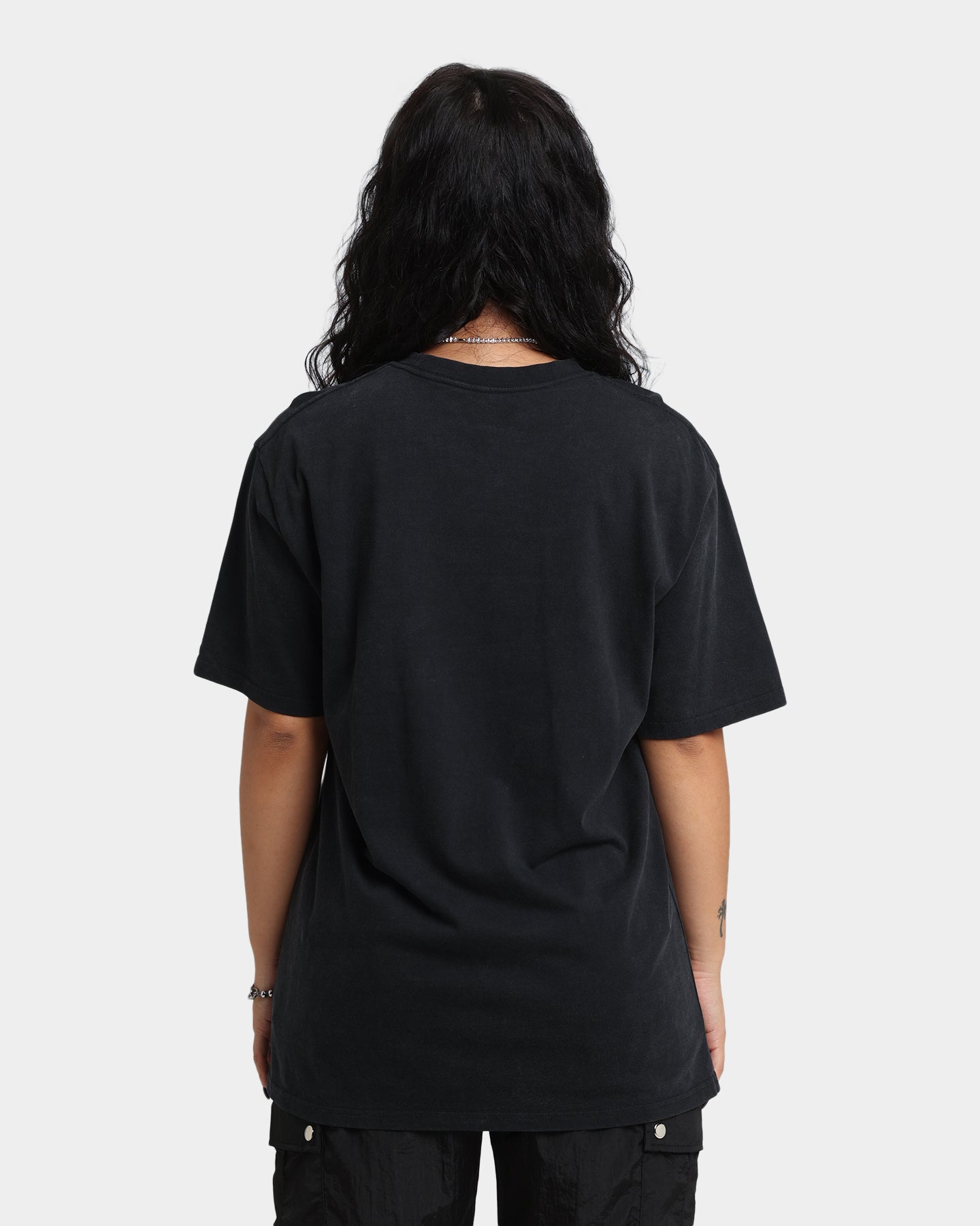 Britney Spears Hot Gradient T-Shirt Washed Black Style001