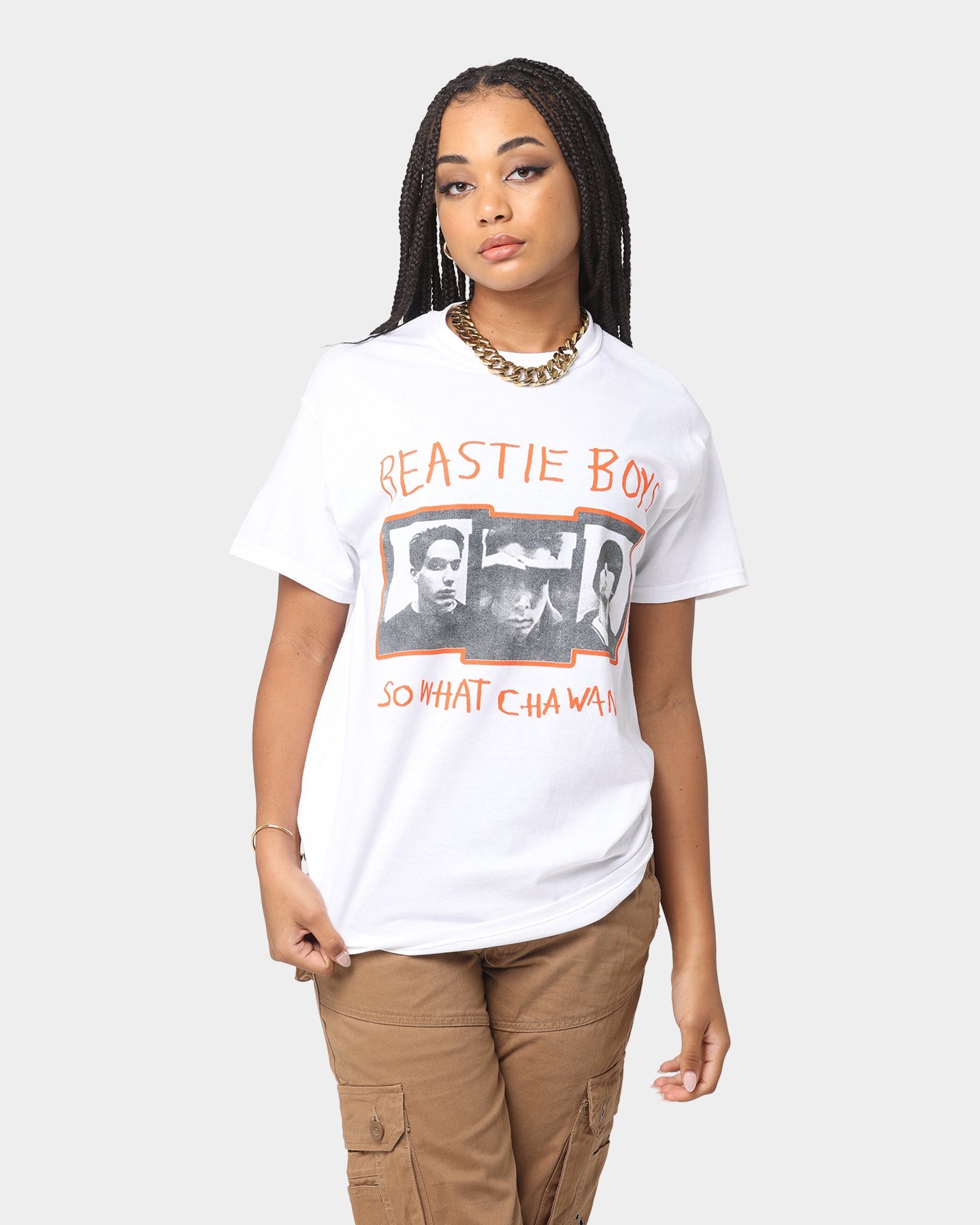 Beastie Boys So Whatcha Want T-Shirt White Style001