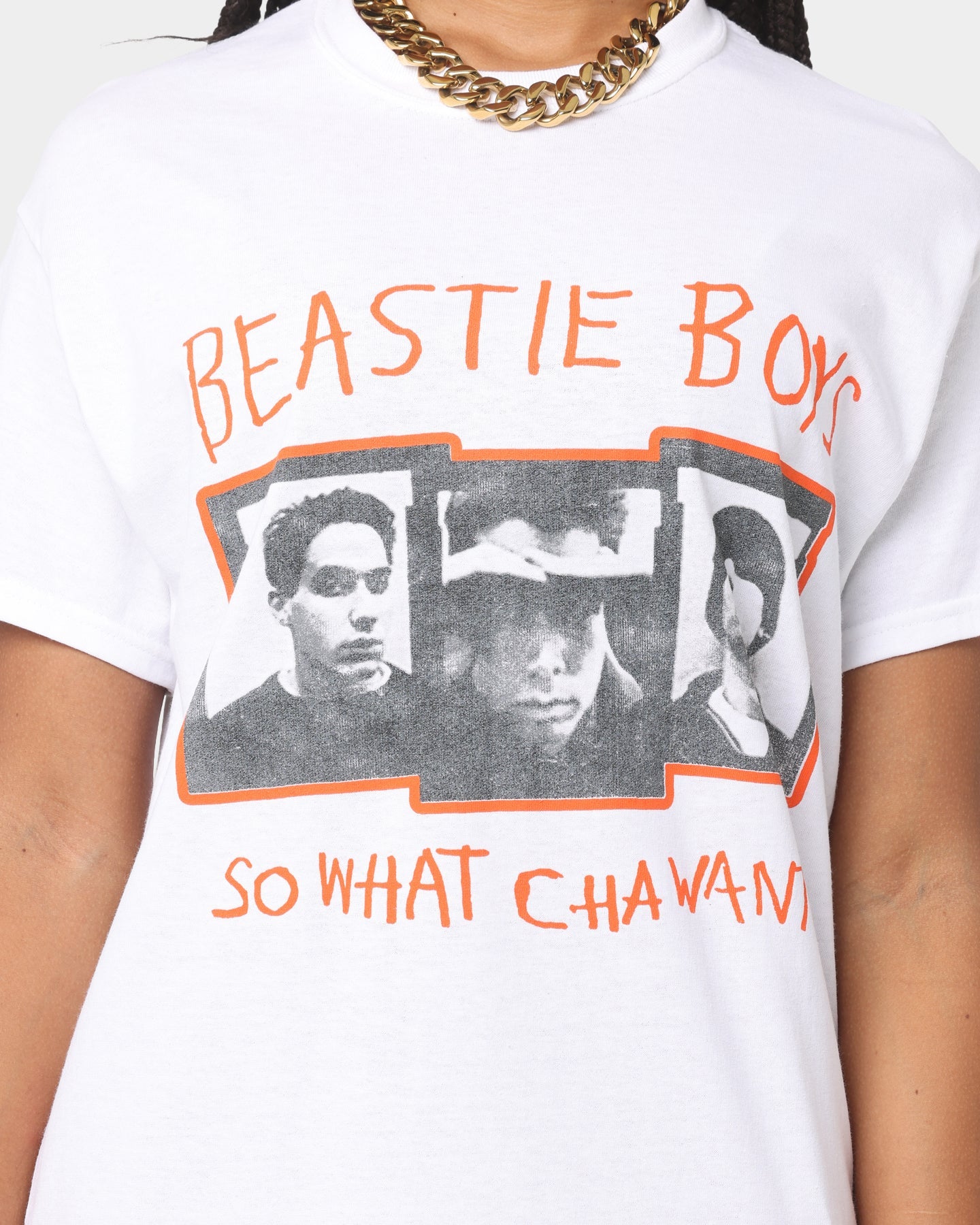 Beastie Boys So Whatcha Want T-Shirt White Style001