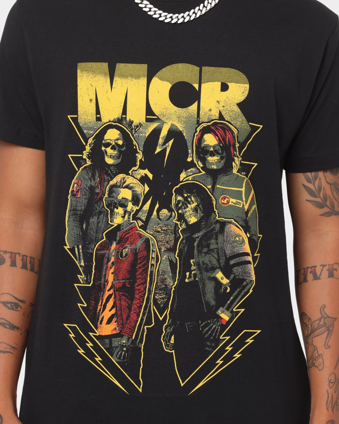 My Chemical Romance Appetite For Danger T-Shirt Black