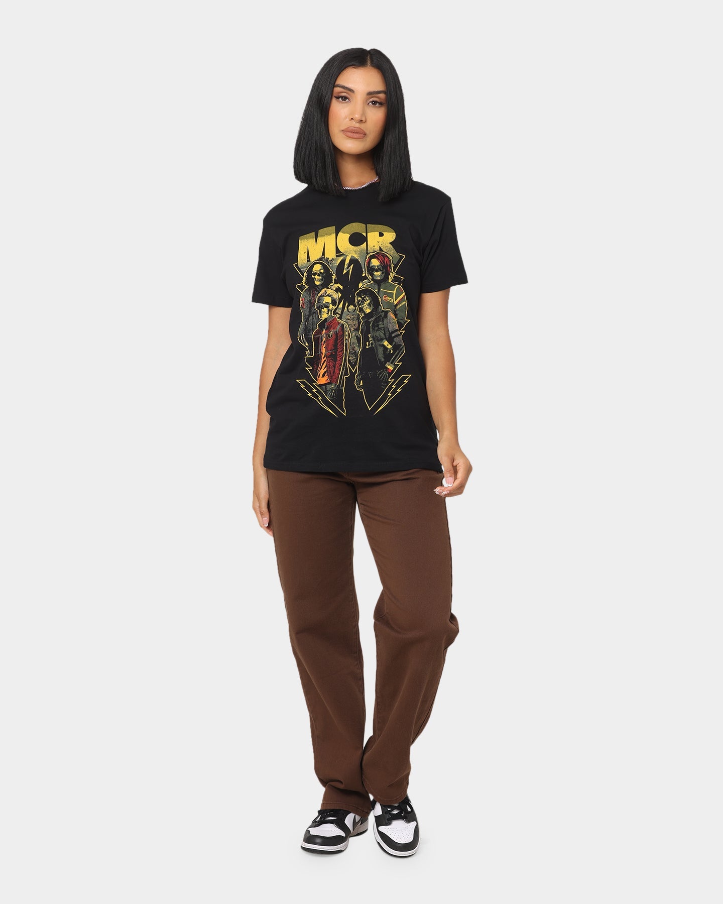 My Chemical Romance Appetite For Danger T-Shirt Black Style001