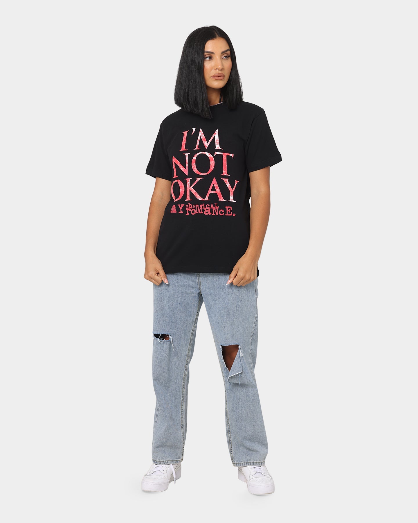 My Chemical Romance I'm Not Okay T-Shirt Black Style001