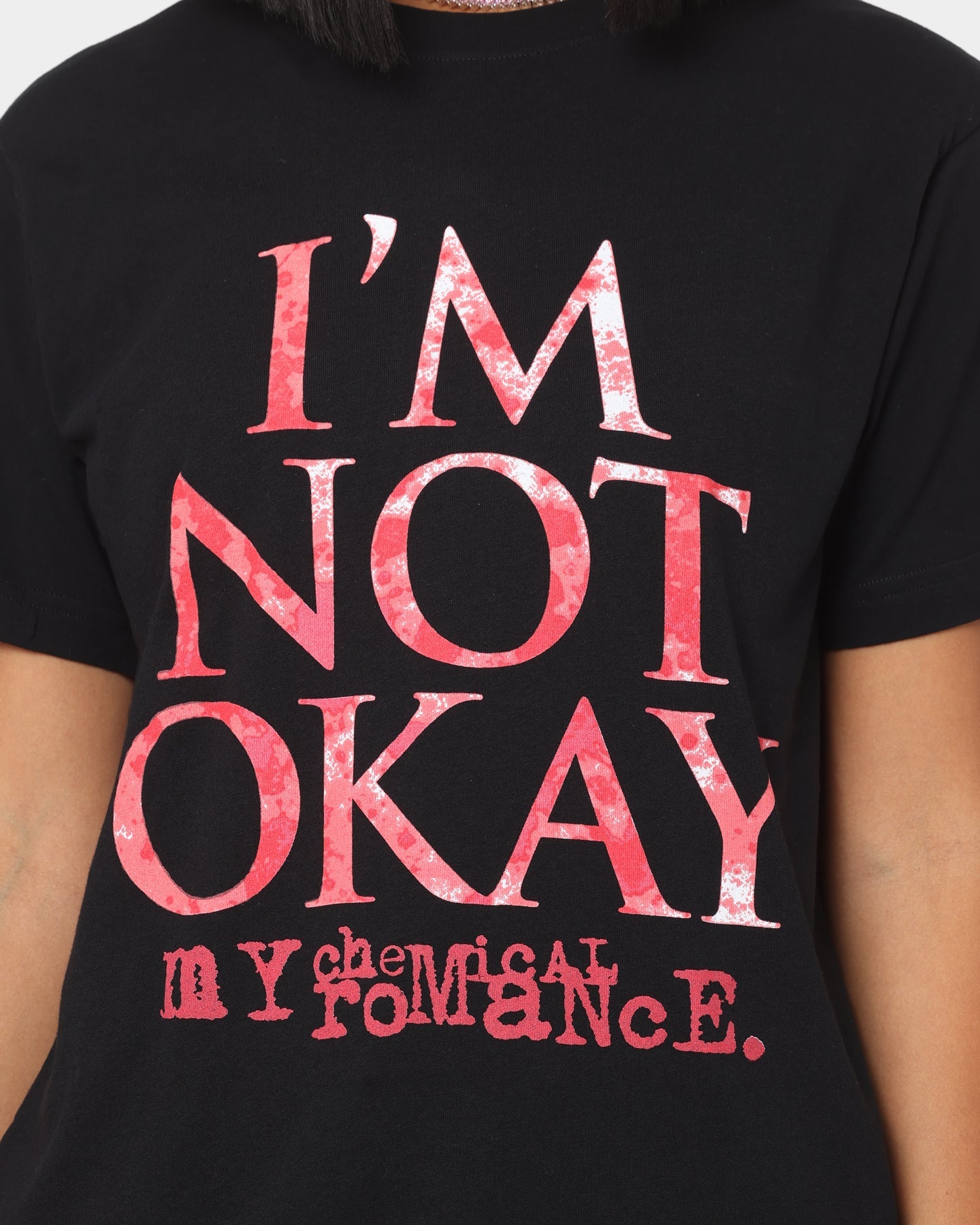 My Chemical Romance I'm Not Okay T-Shirt Black Style001