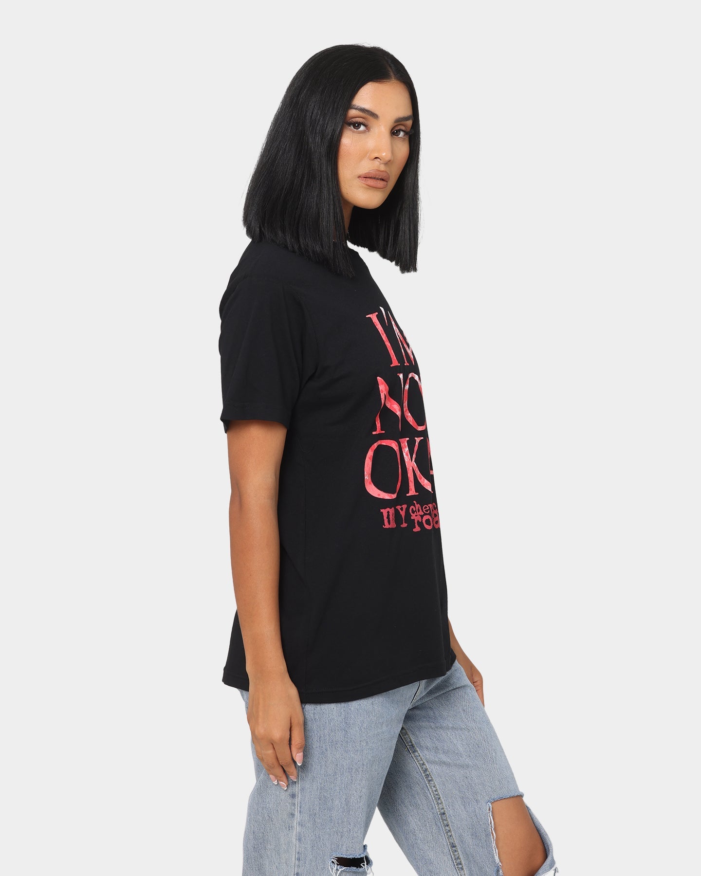 My Chemical Romance I'm Not Okay T-Shirt Black Style001