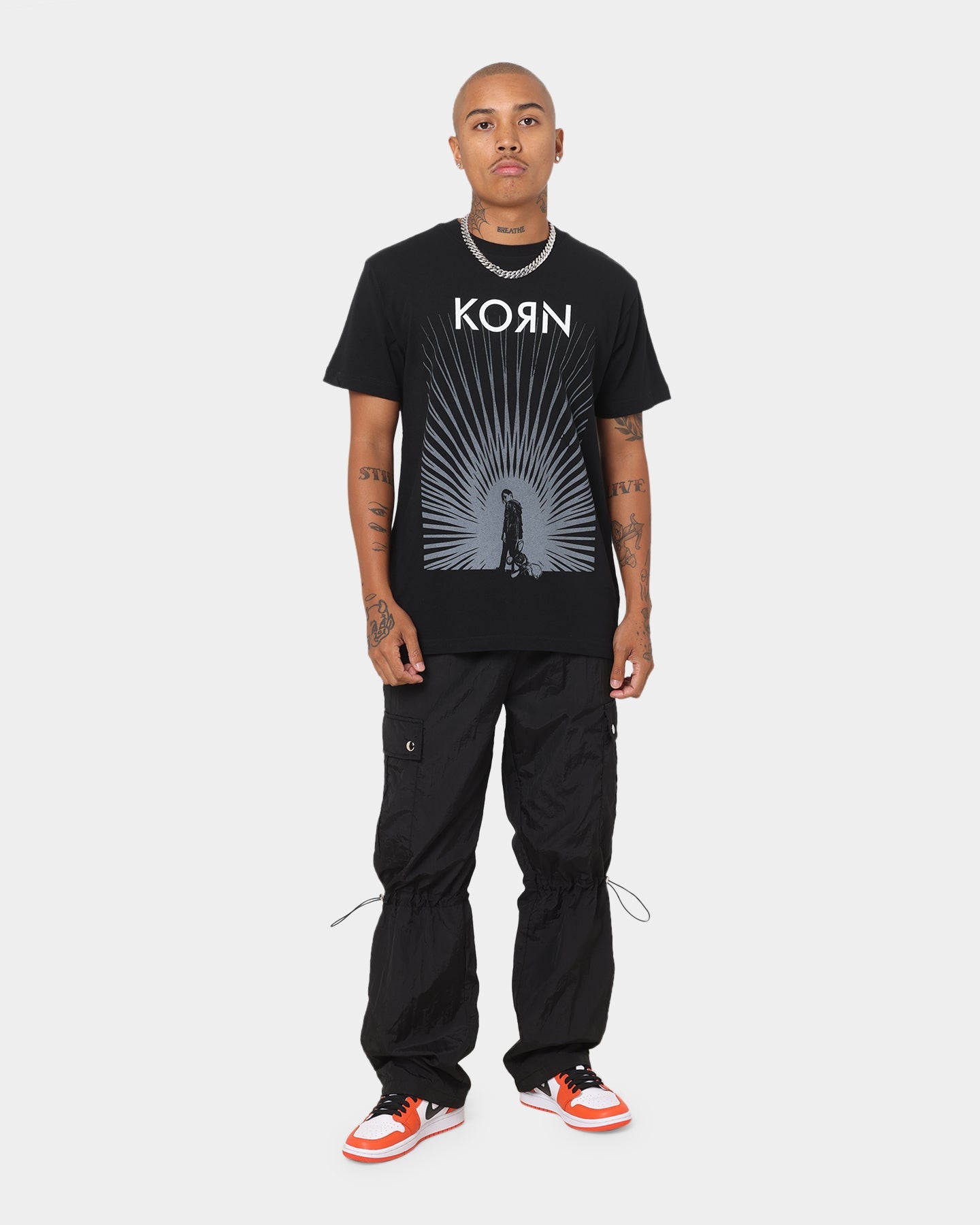 Korn Radiate Glow T-Shirt Black
