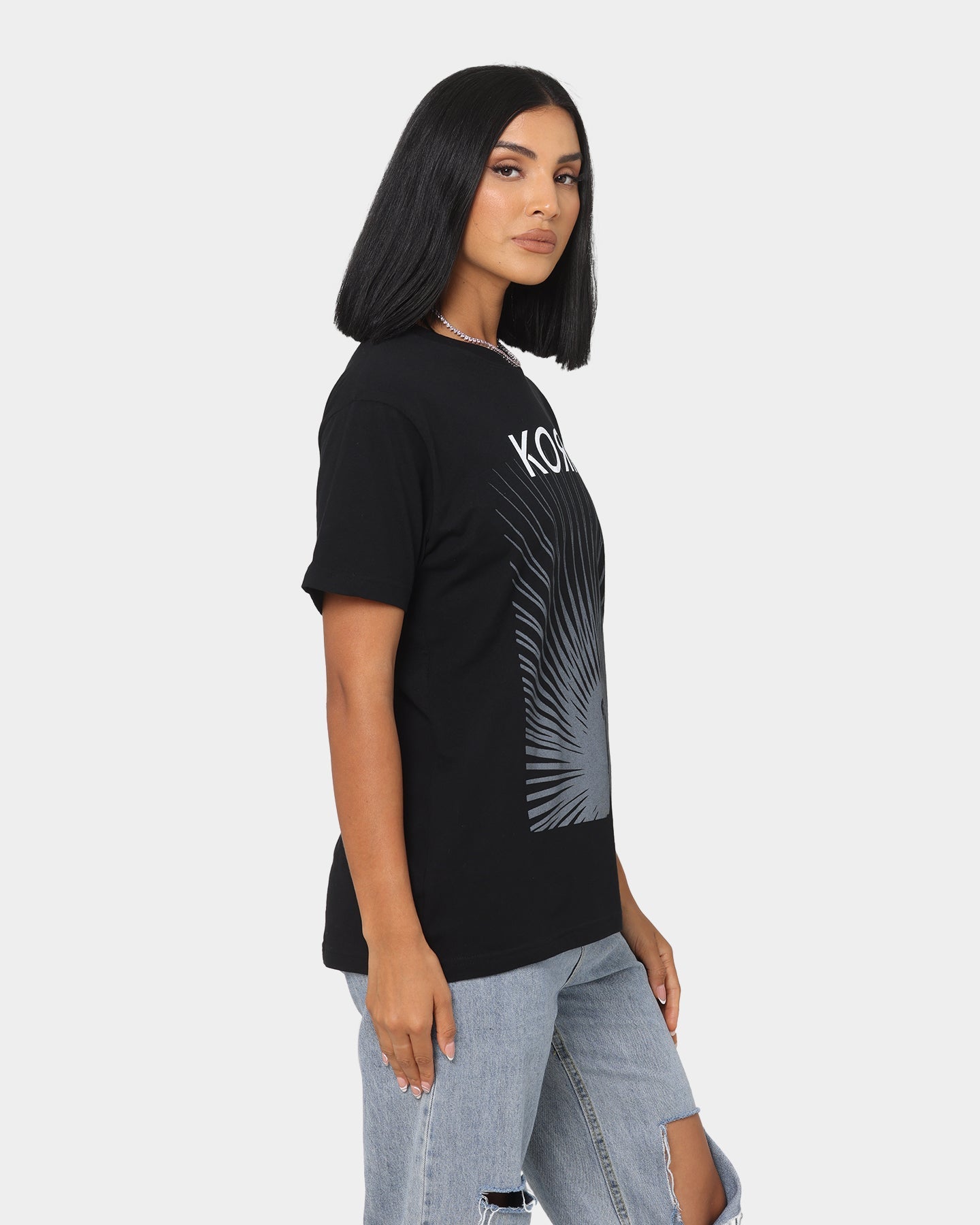 Korn Radiate Glow T-Shirt Black Style001