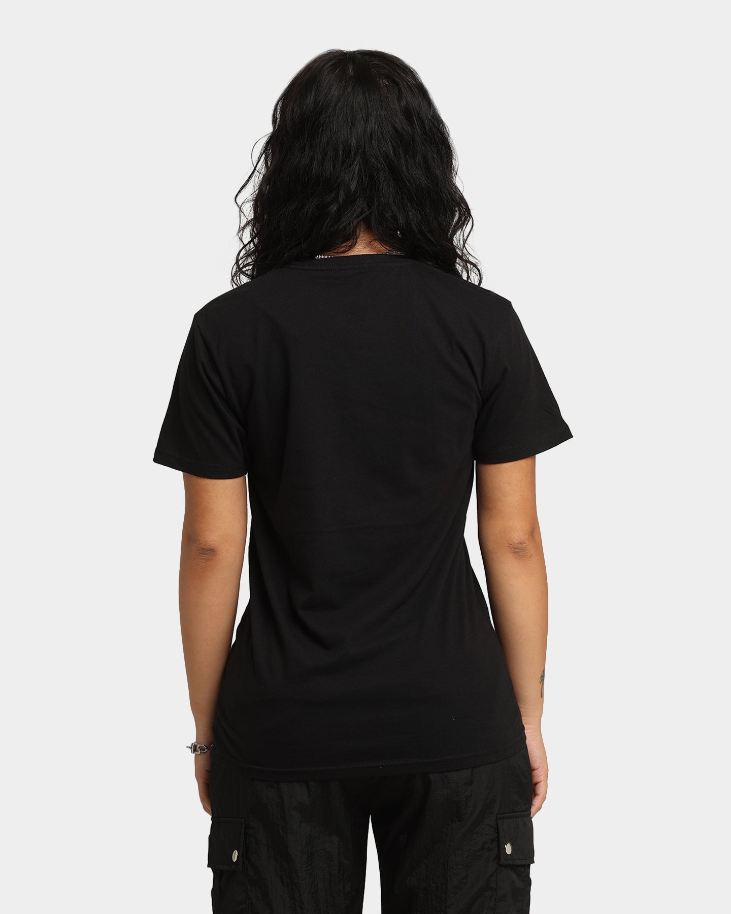 Korn Women's Chopped Face T-Shirt Black