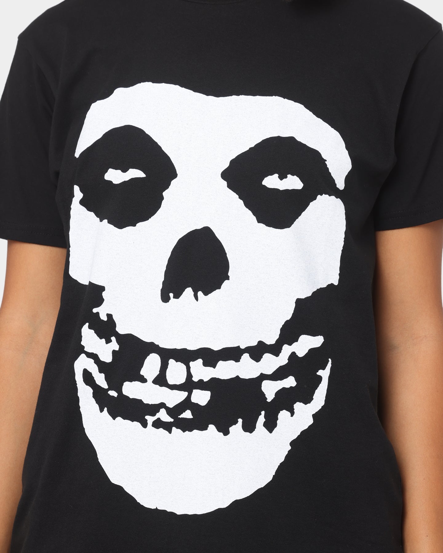 Misfits Classic Fiend Skulls T-Shirt Black Style001