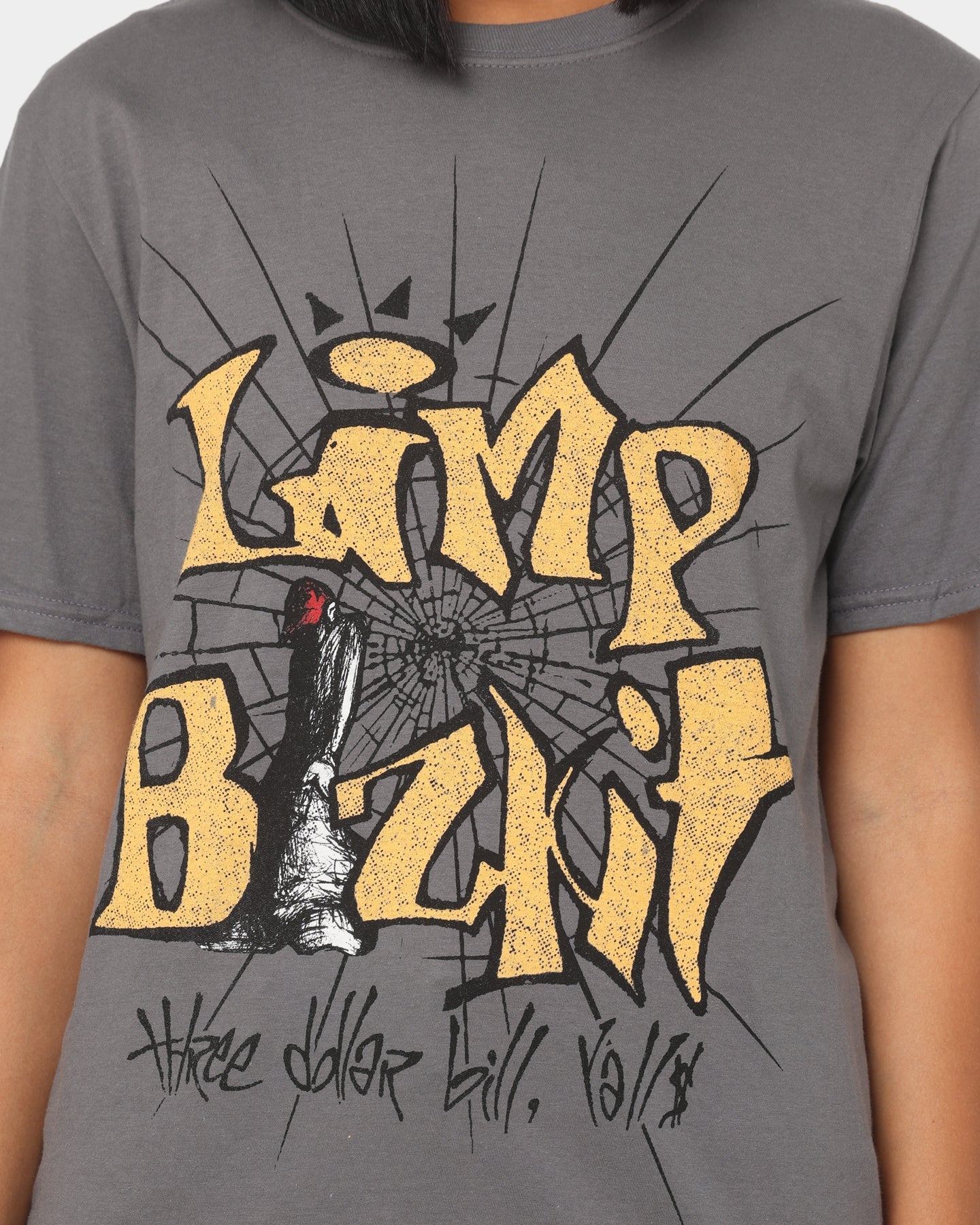 Limp Bizkit Dollar Bill T-Shirt Grey Style001