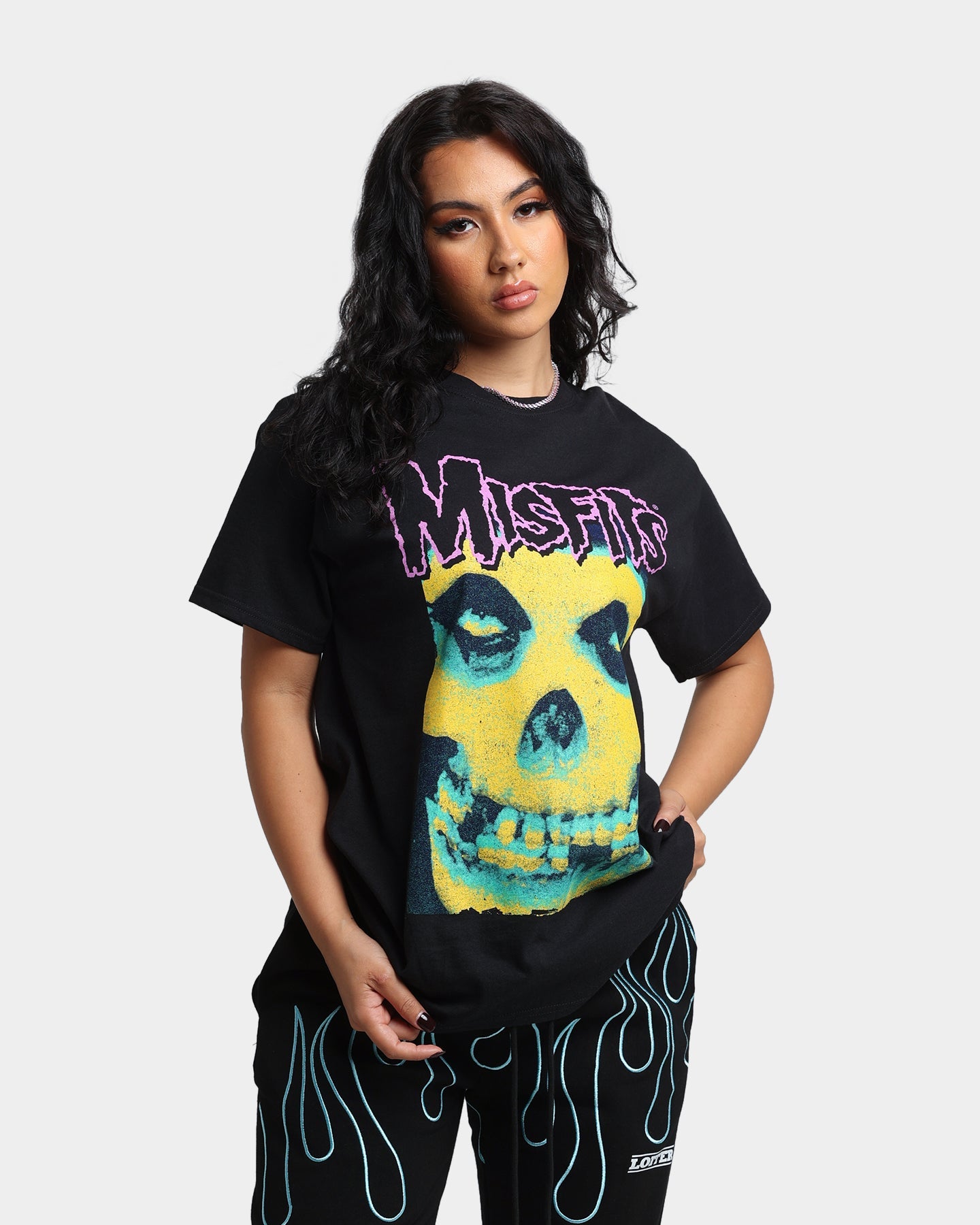 Misfits Warhol Fiend T-Shirt Black Style001