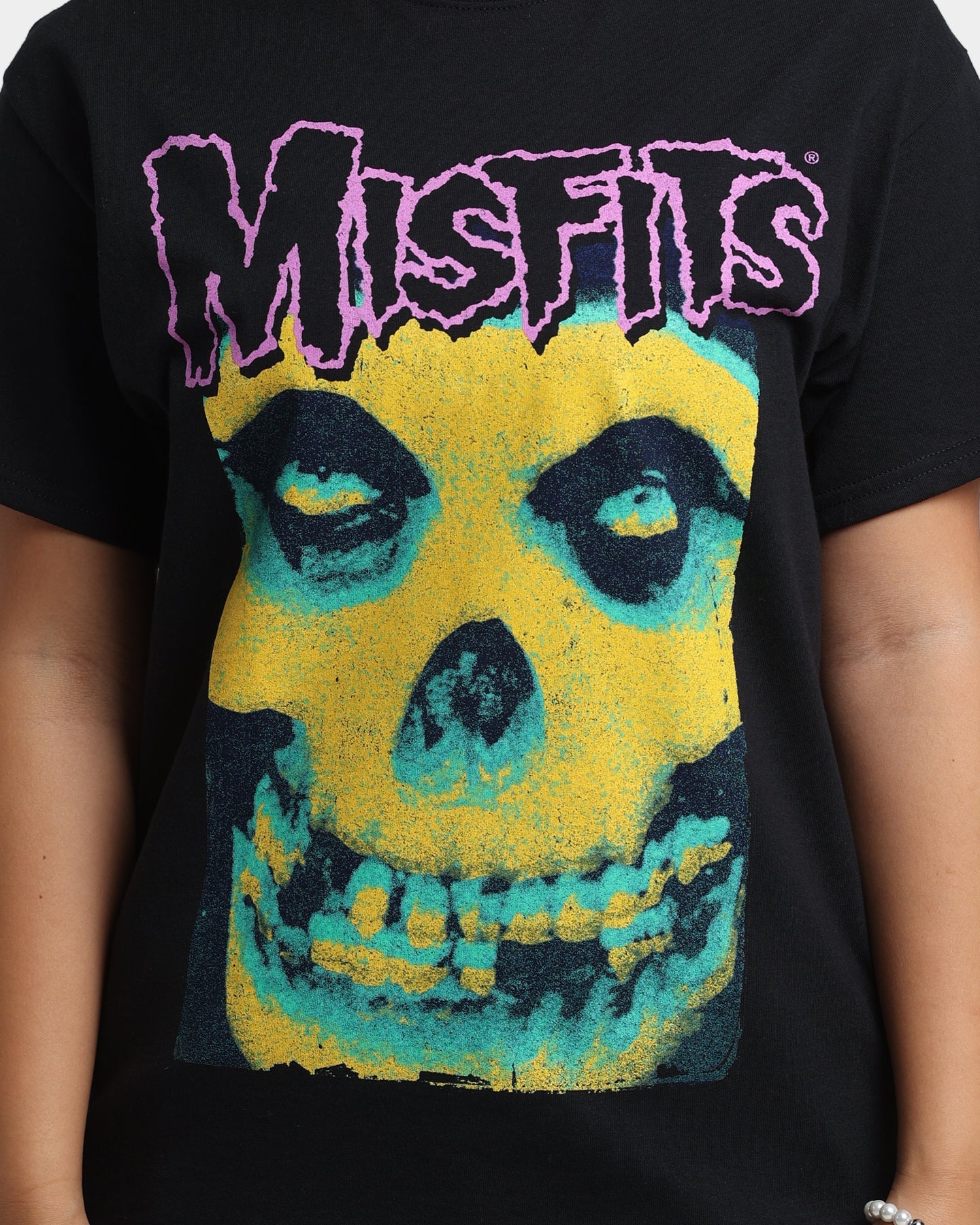 Misfits Warhol Fiend T-Shirt Black Style001