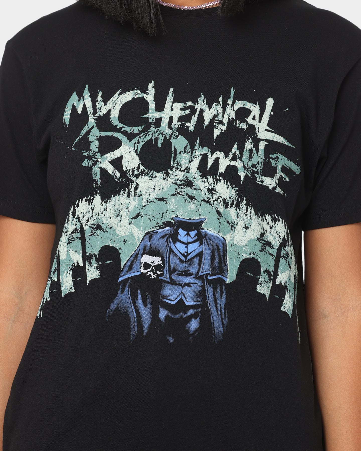 My Chemical Romance Knight Procession T-Shirt Black Style001