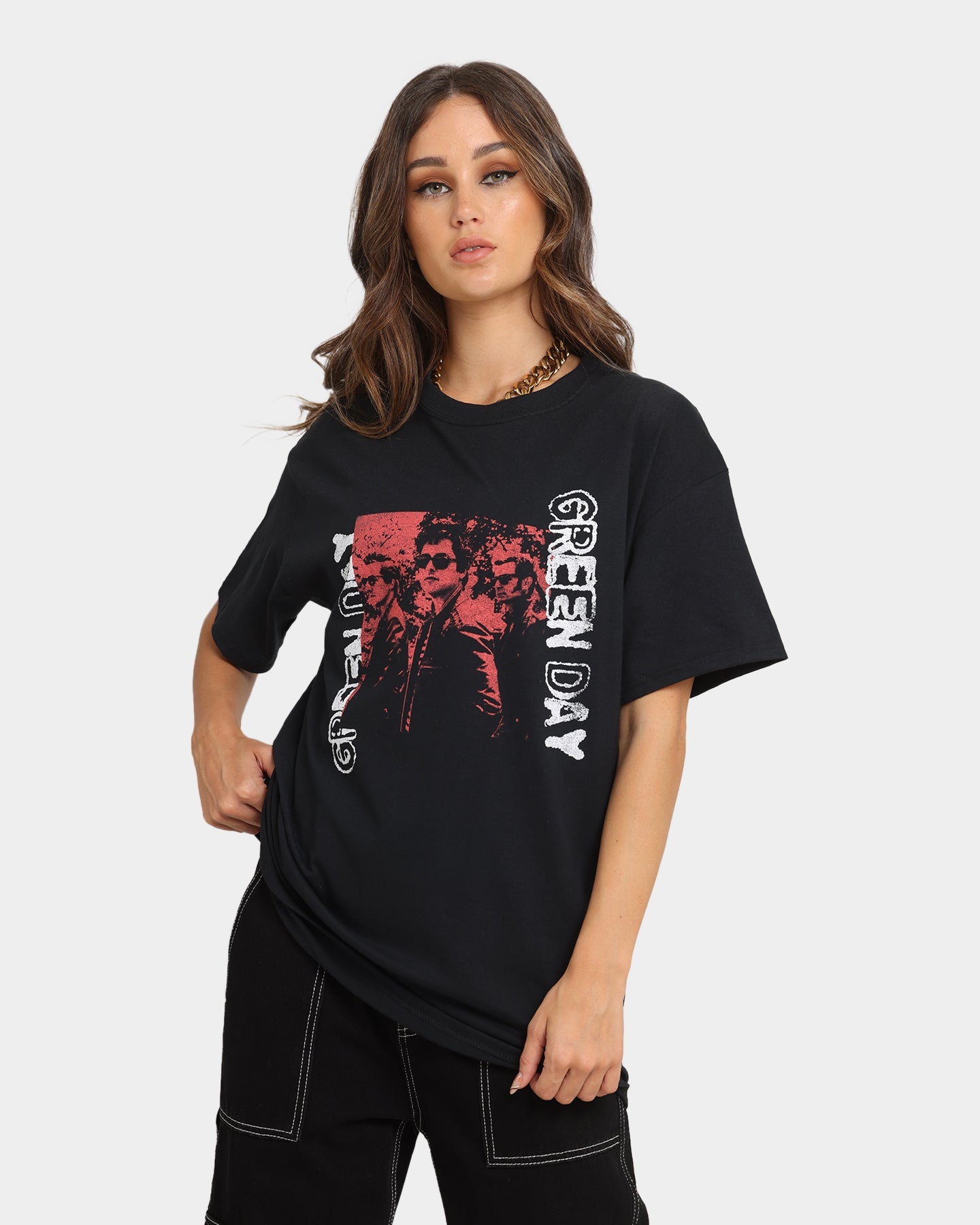 Green Day Father Of All T-Shirt Black Style001