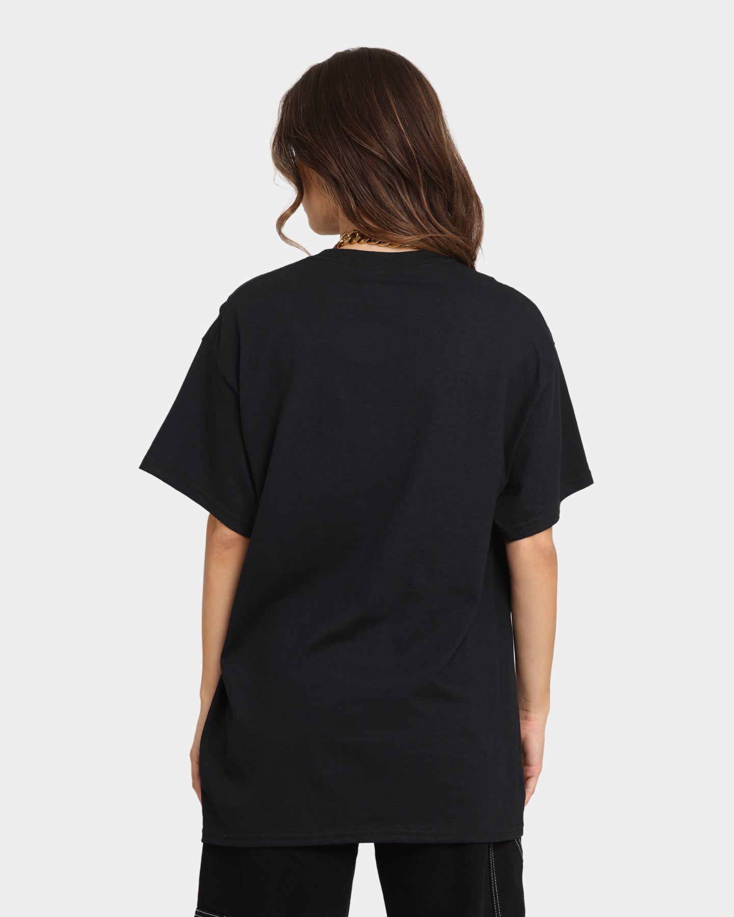 Green Day Neon Photo T-Shirt Black Style001