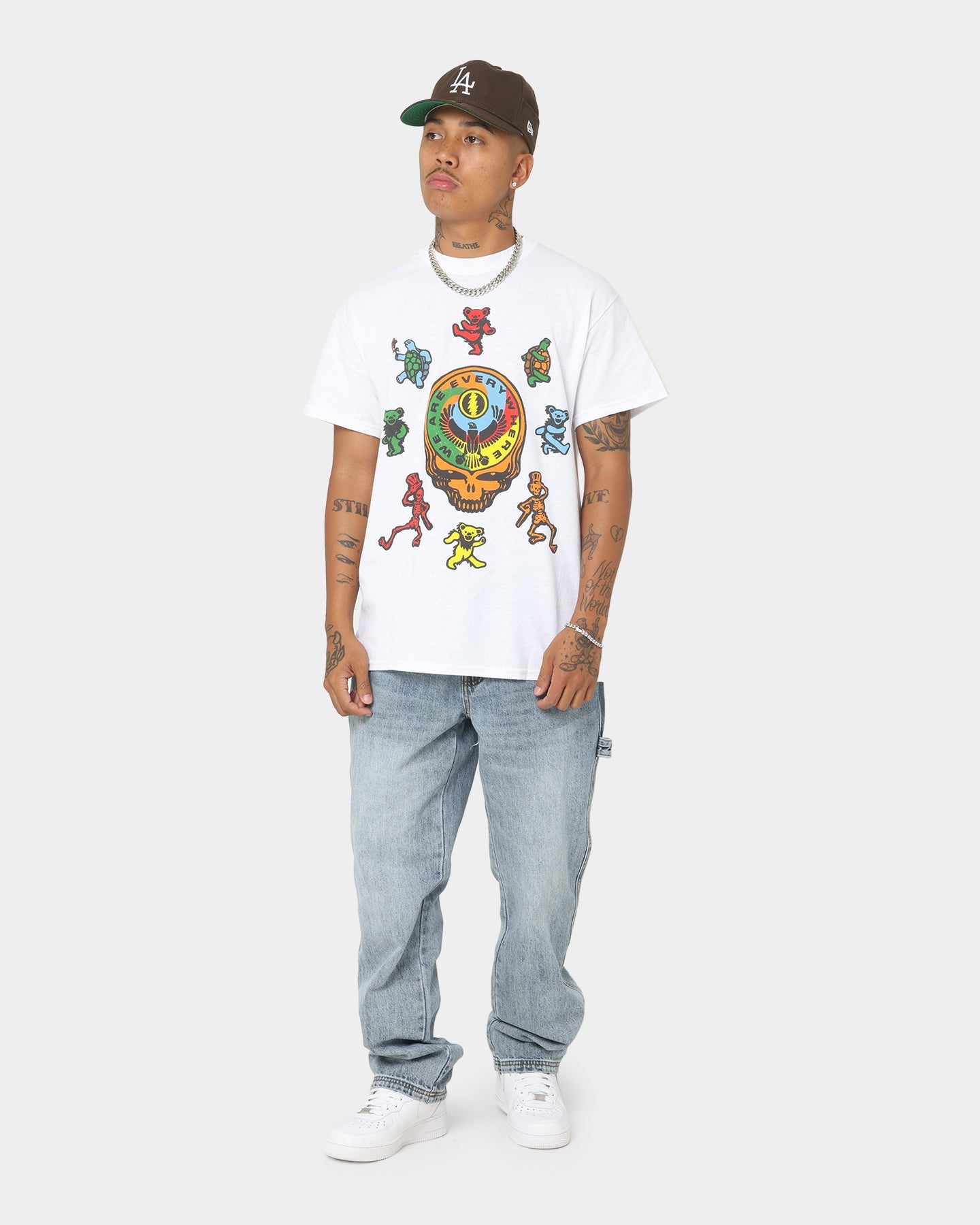 Grateful Dead We Are Everywhere T-Shirt White