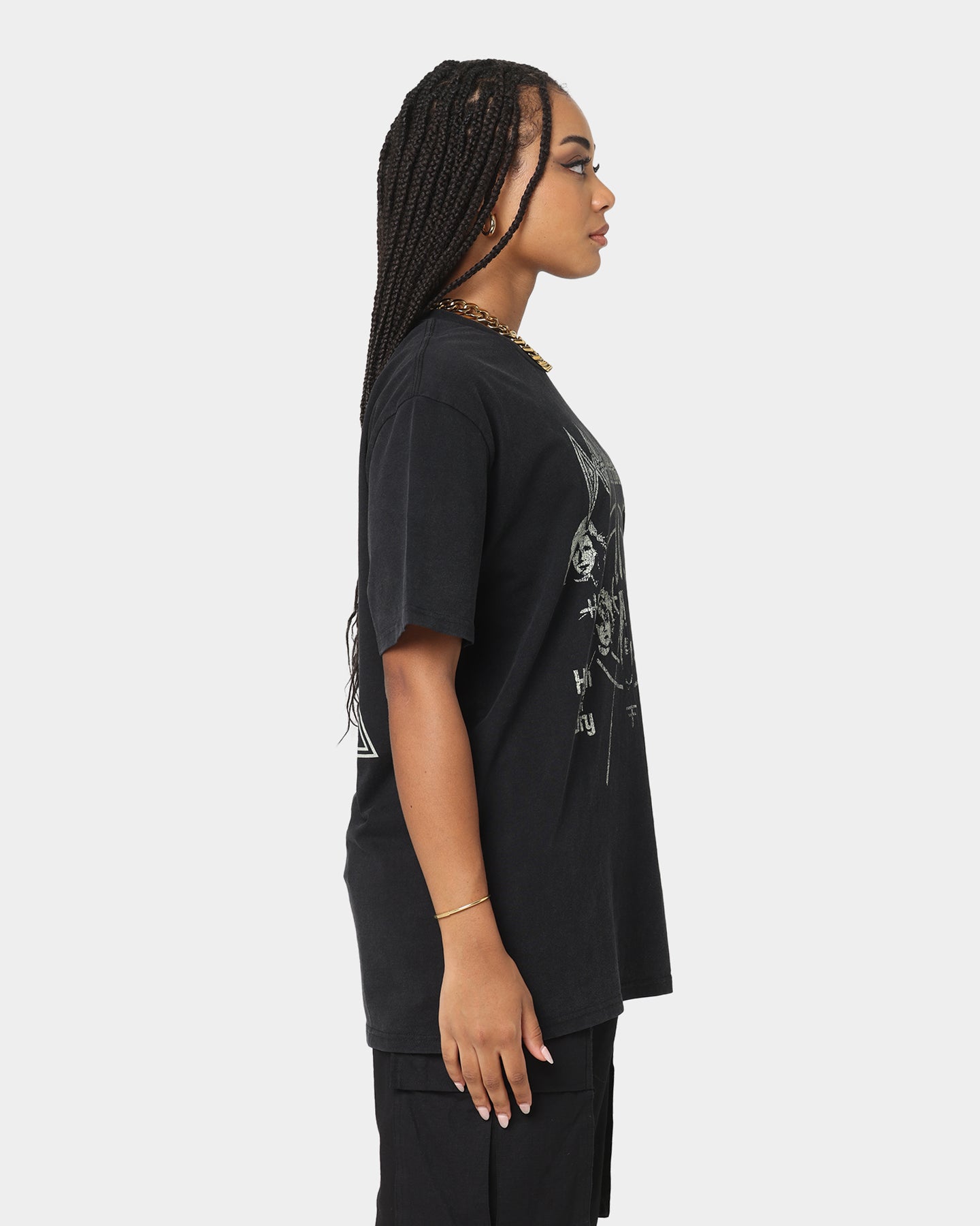 Def Leppard High N Dry T-Shirt Black Wash Style001