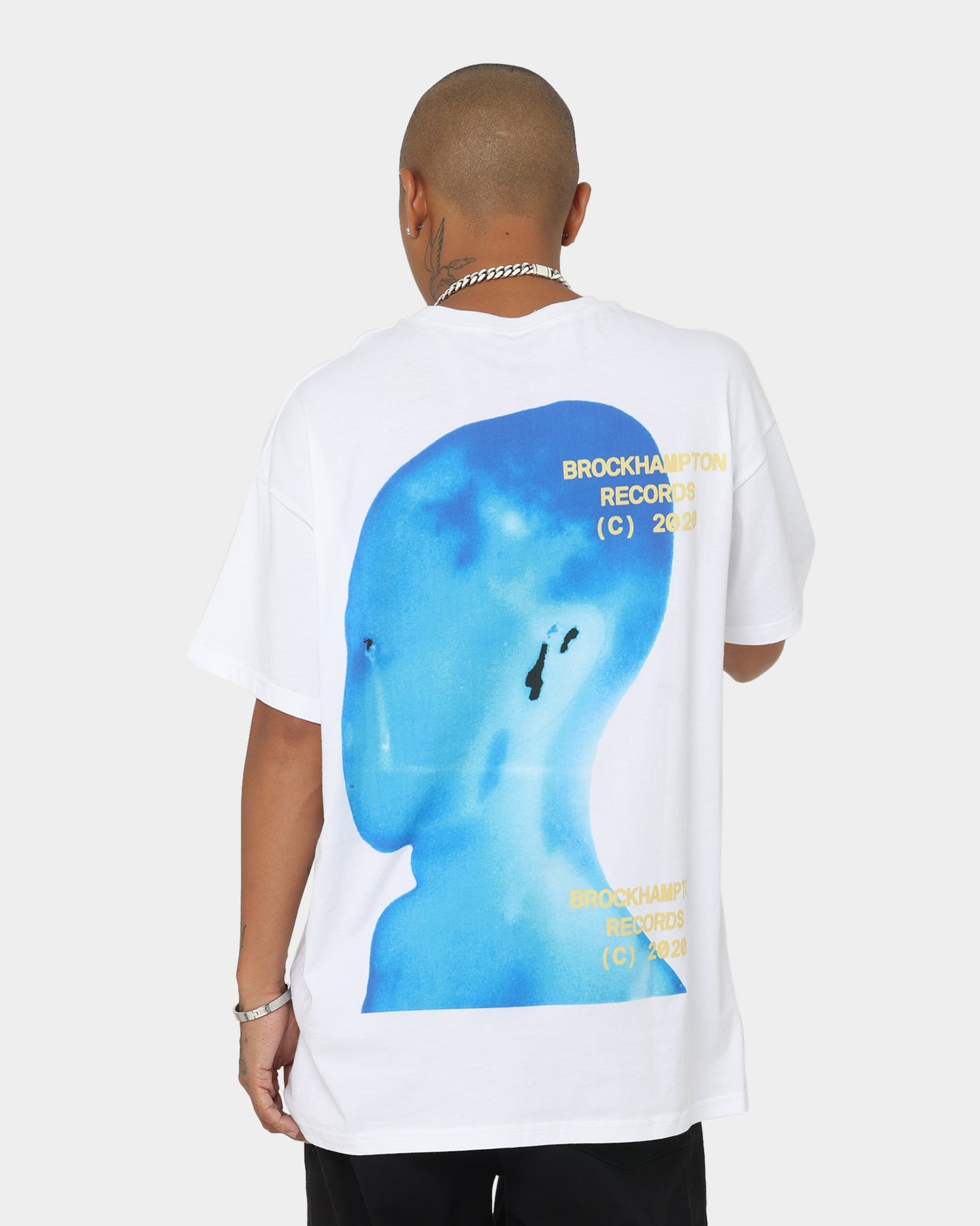 Brockhampton Alien T-Shirt White