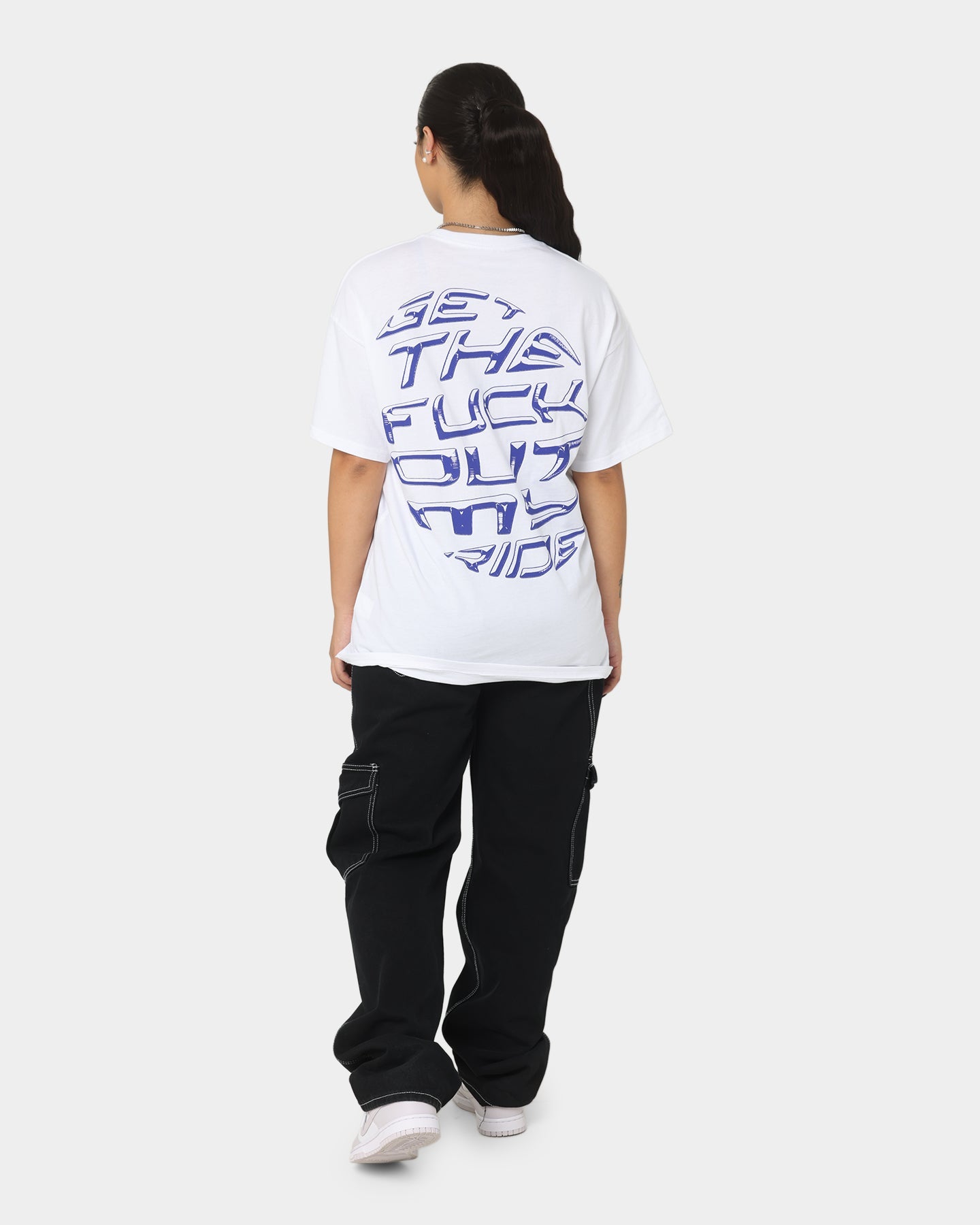 Brockhampton GTFO T-Shirt White Style001
