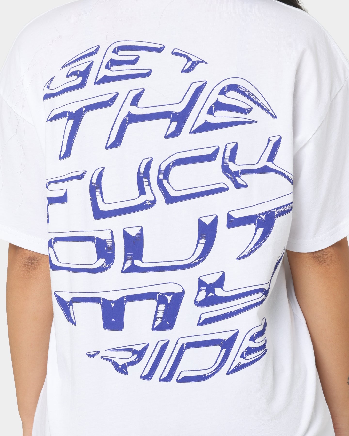Brockhampton GTFO T-Shirt White Style001