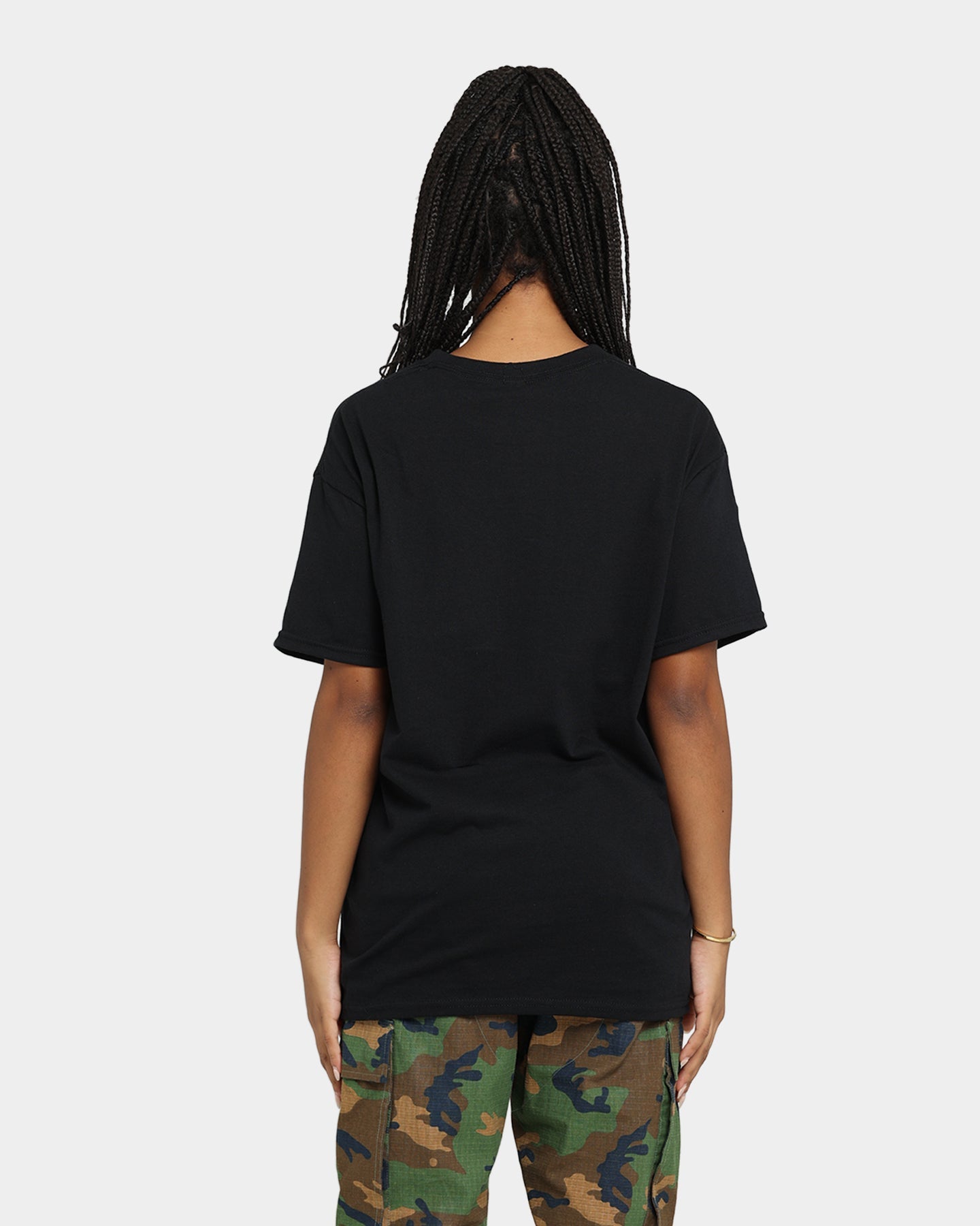 Black Sabbath Portrait Loop Vintage T-Shirt Black Style001