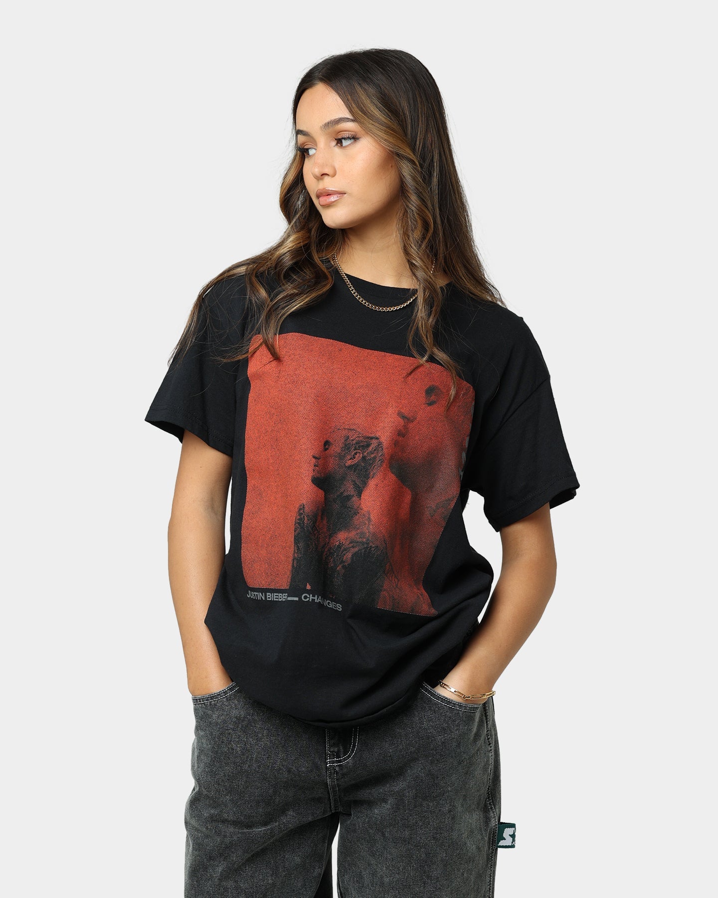 Justin Bieber Changes T-Shirt Black Style001