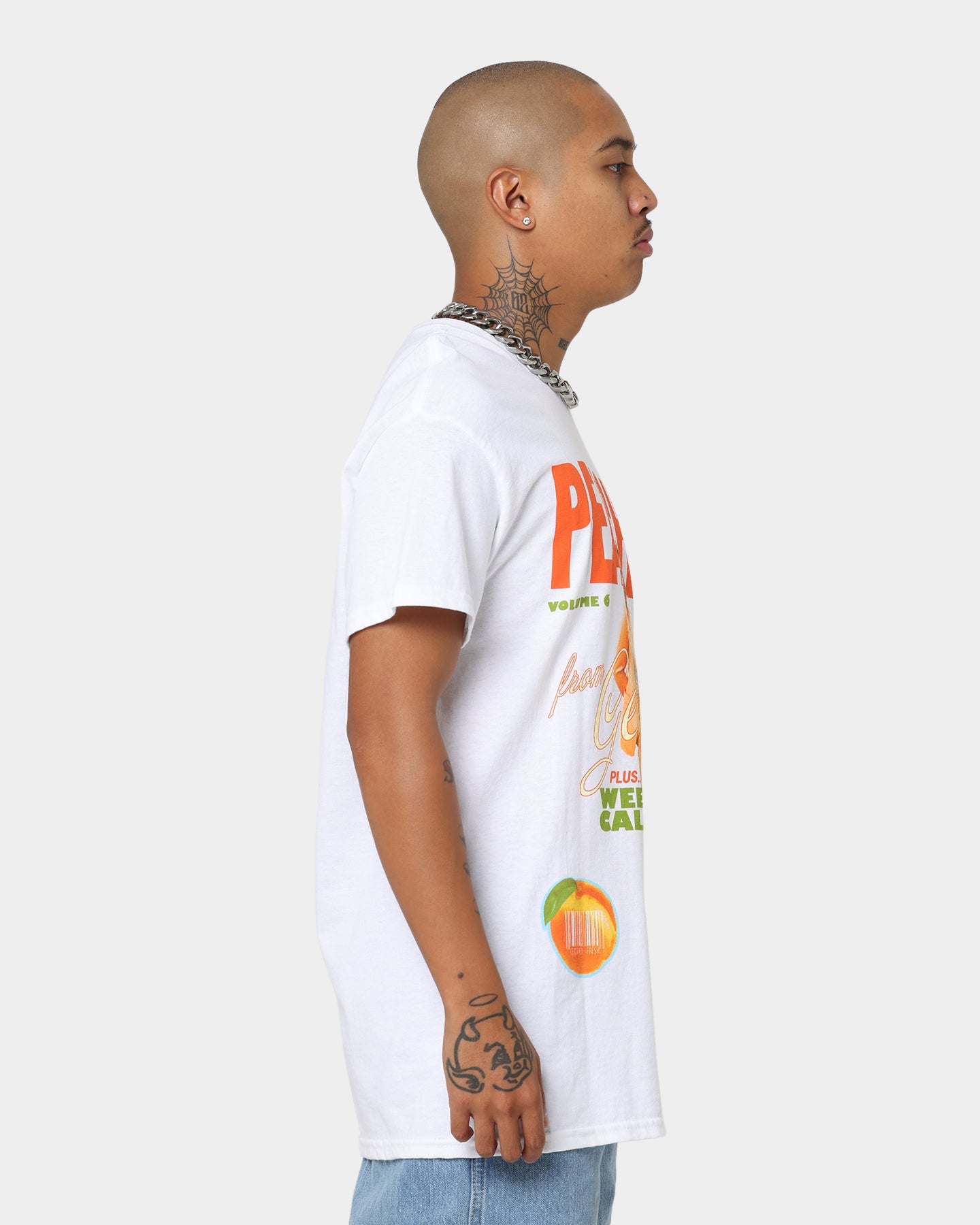 Justin Bieber Peaches T-Shirt White
