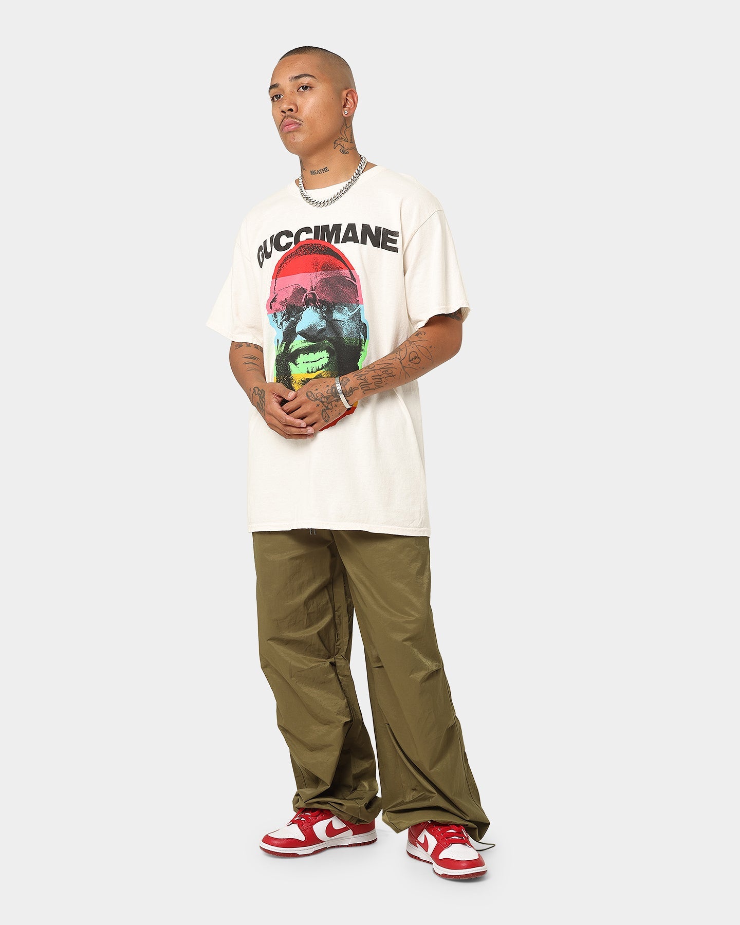 Gucci Mane Big Face T-Shirt Off White