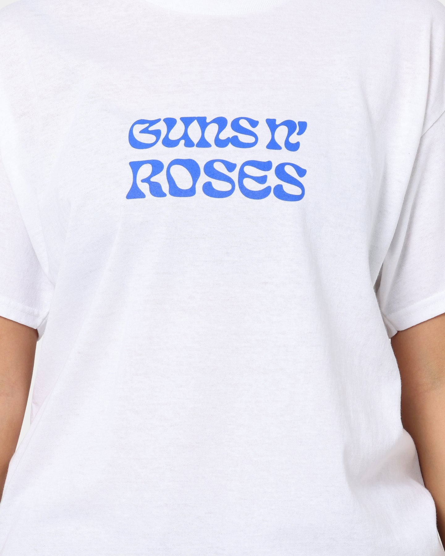 Guns n Roses Appetite Ticket T-Shirt White Style001