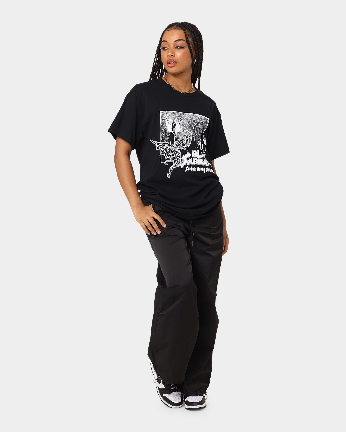 Black Sabbath Bloody Sabbath T-Shirt Black Style001