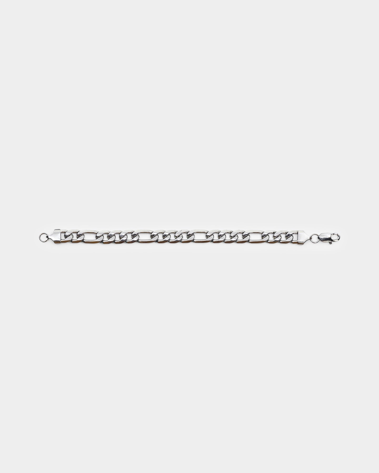 INFRA 9.5mm Figaro Bracelet Stainless Steel