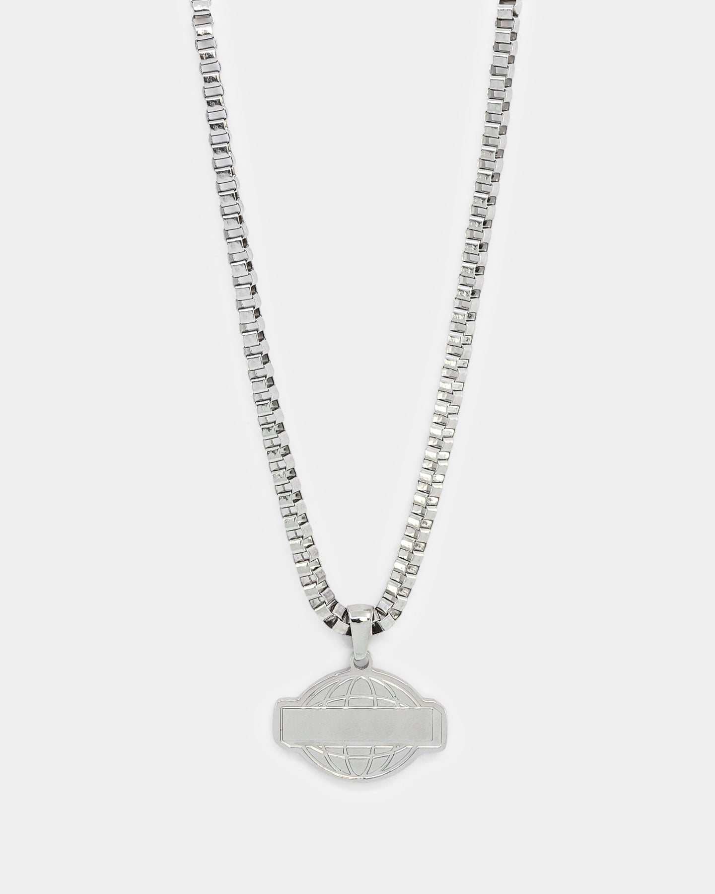 Infra Globo Pendant Necklace Stainless Steel