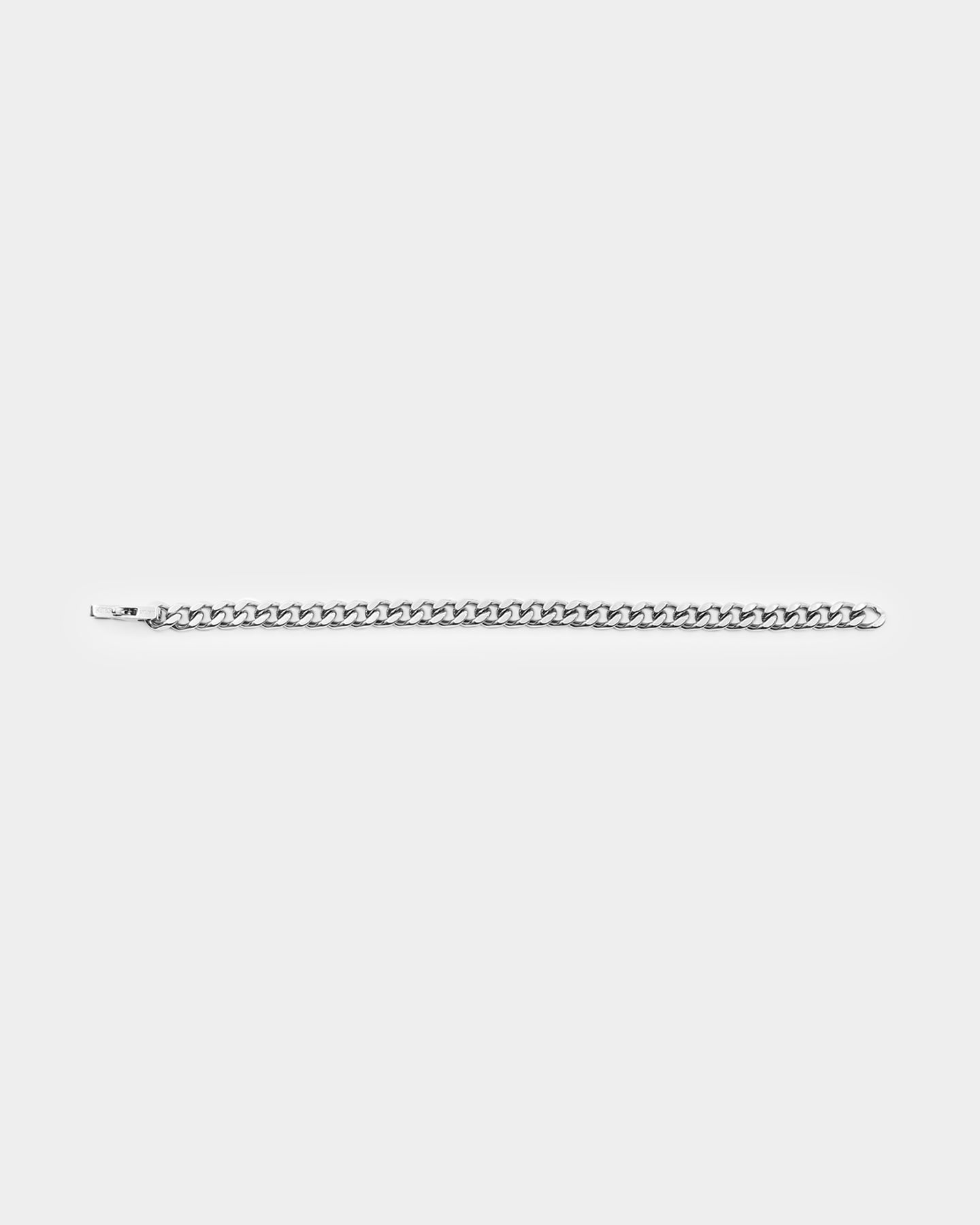 Guess Mainline 8mm Curb Chain 4DC Bracelet Steel