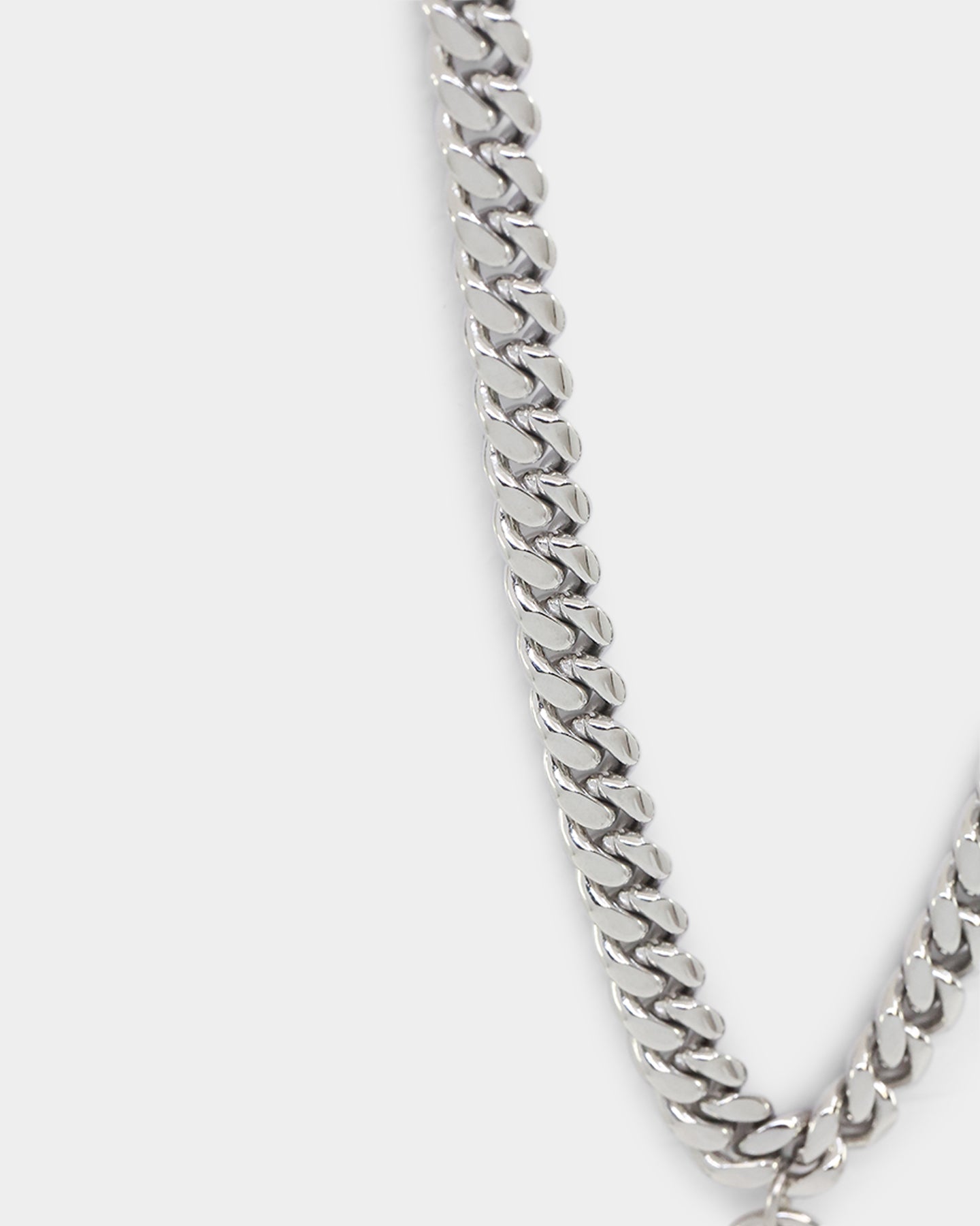 INFRA Padlock Cuban Chain Stainless Steel