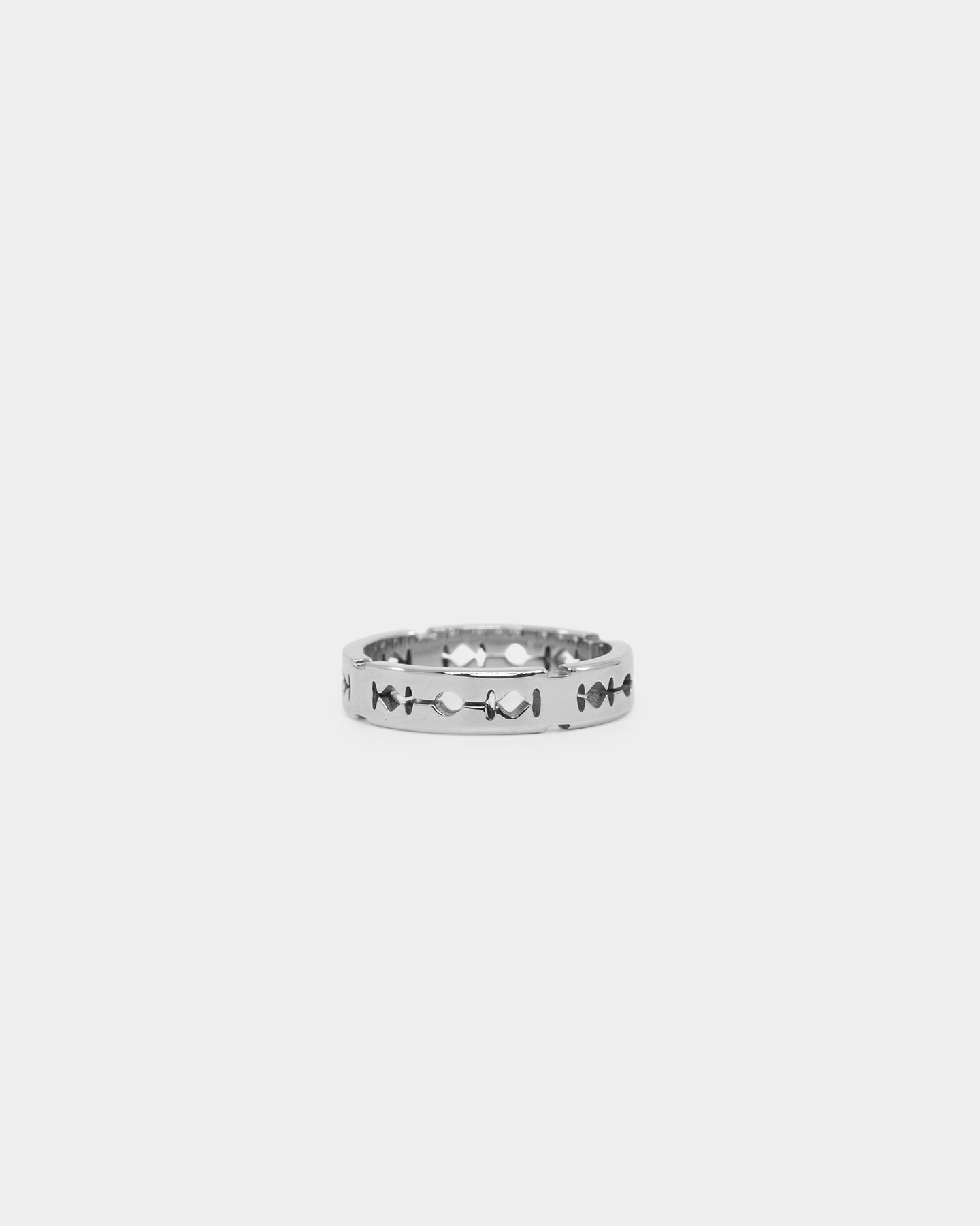 Loiter Razor Ring Stainless Steel