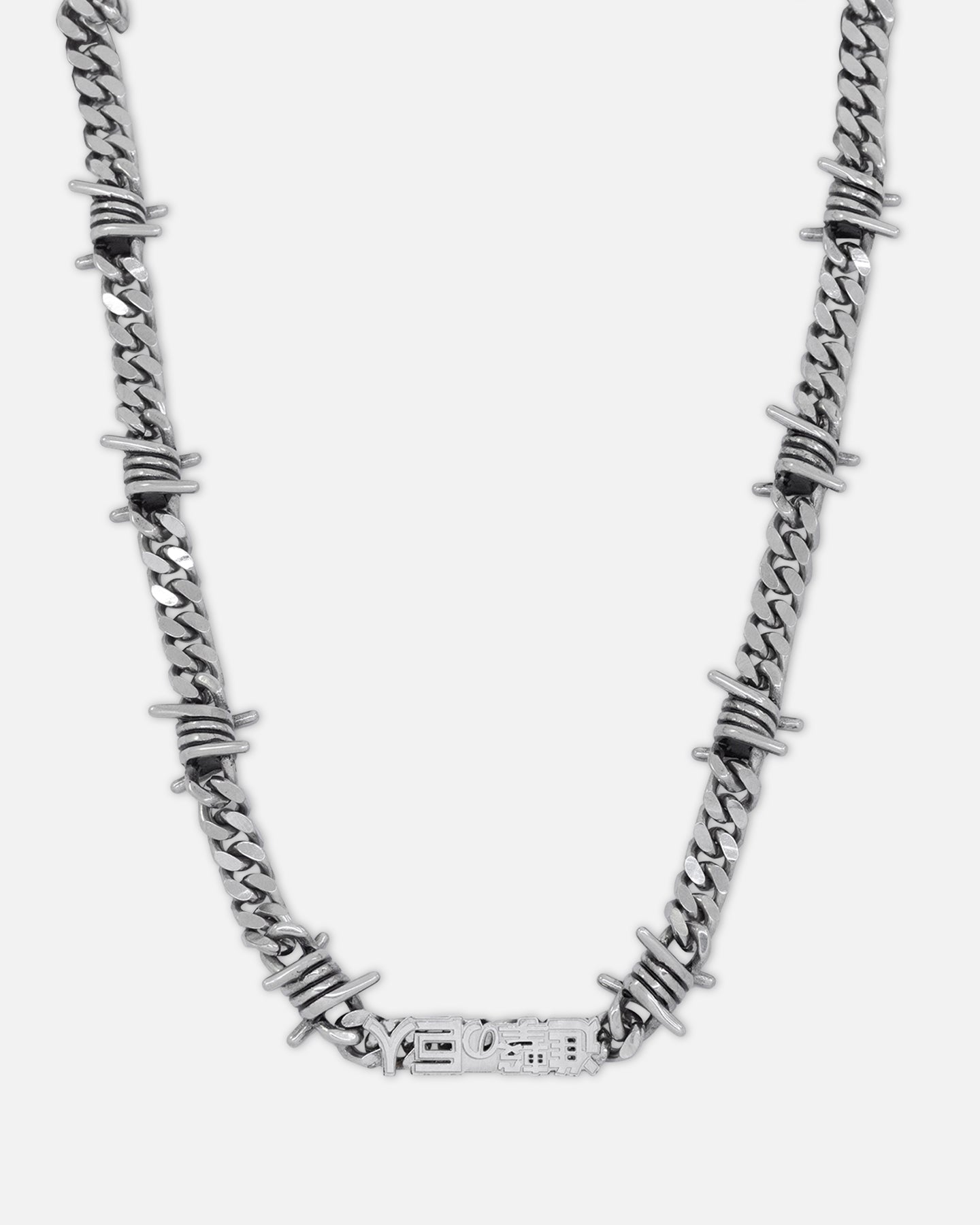 Loiter X Attack On Titan Barbed Chain Stainless Steel