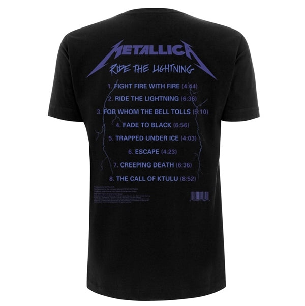 Metallica "Ride The Lightning Tracks" T-Shirt