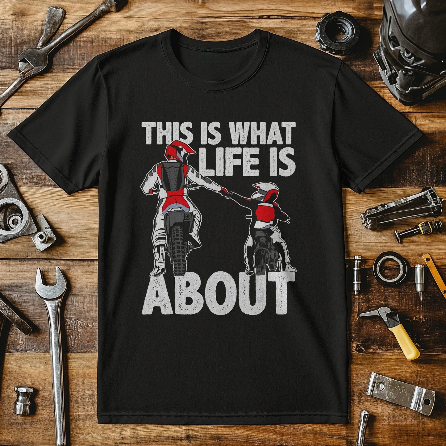 Dirt Bike Dad T-Shirt - Motocross