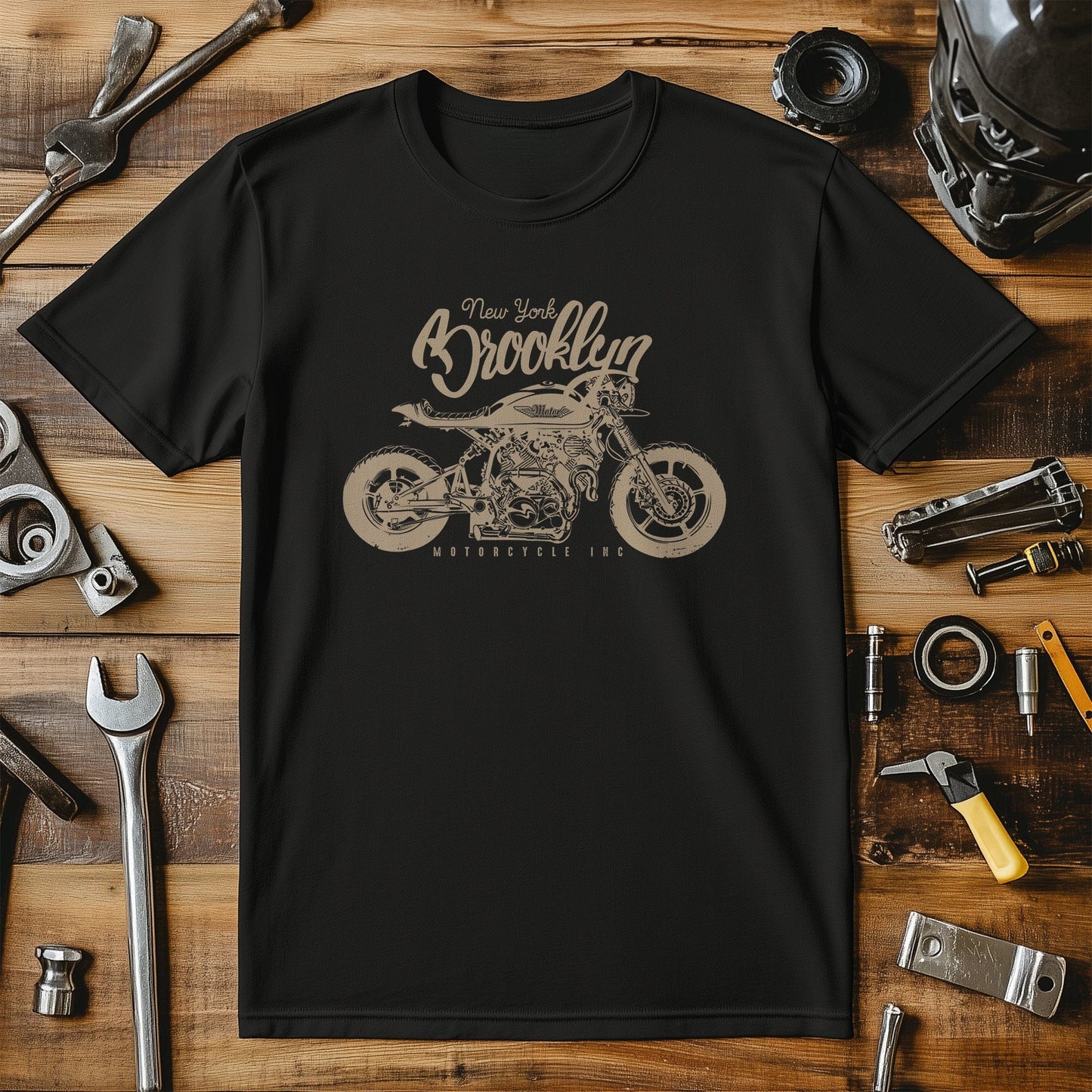 Brooklyn Biker Bling T-Shirt