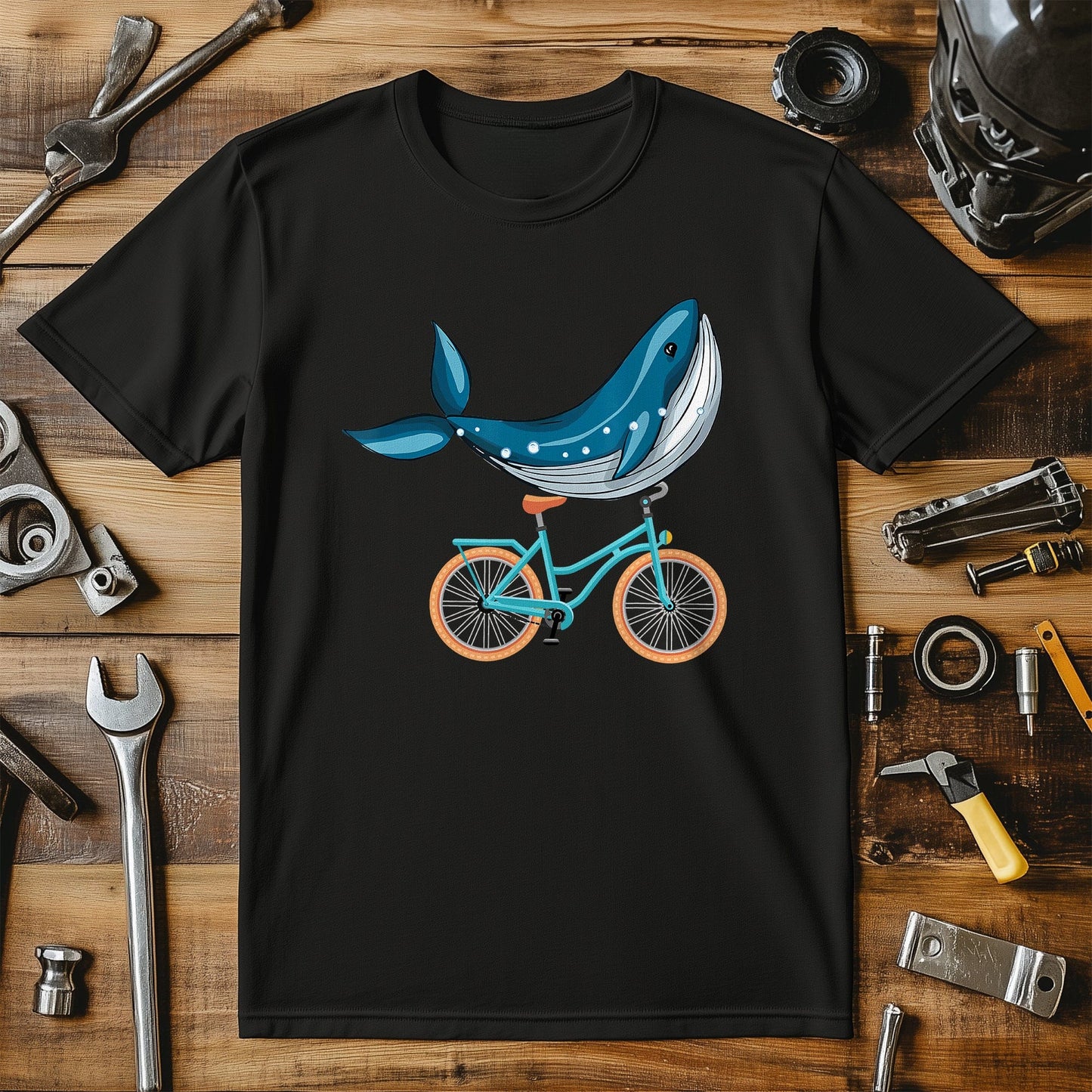 Whale on Wheels T-shirt