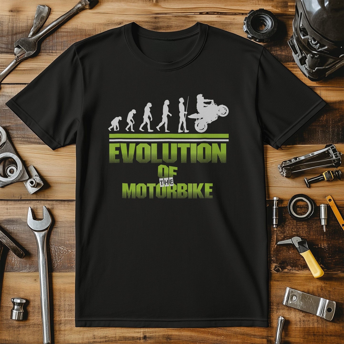 Evolution of the Motorbike T-shirt -