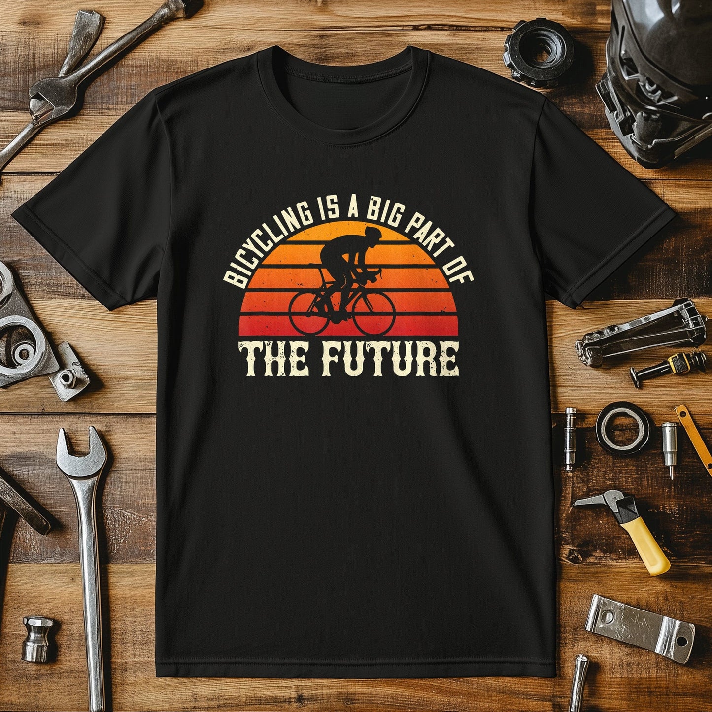 Cycling T-Shirt Big Part Of The Future