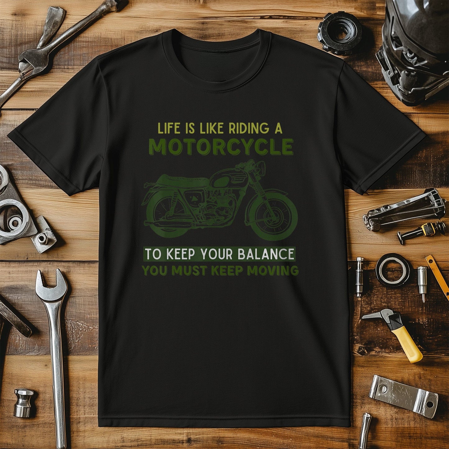 Classic Bike Lover T-shirt - Life‚Äôs
