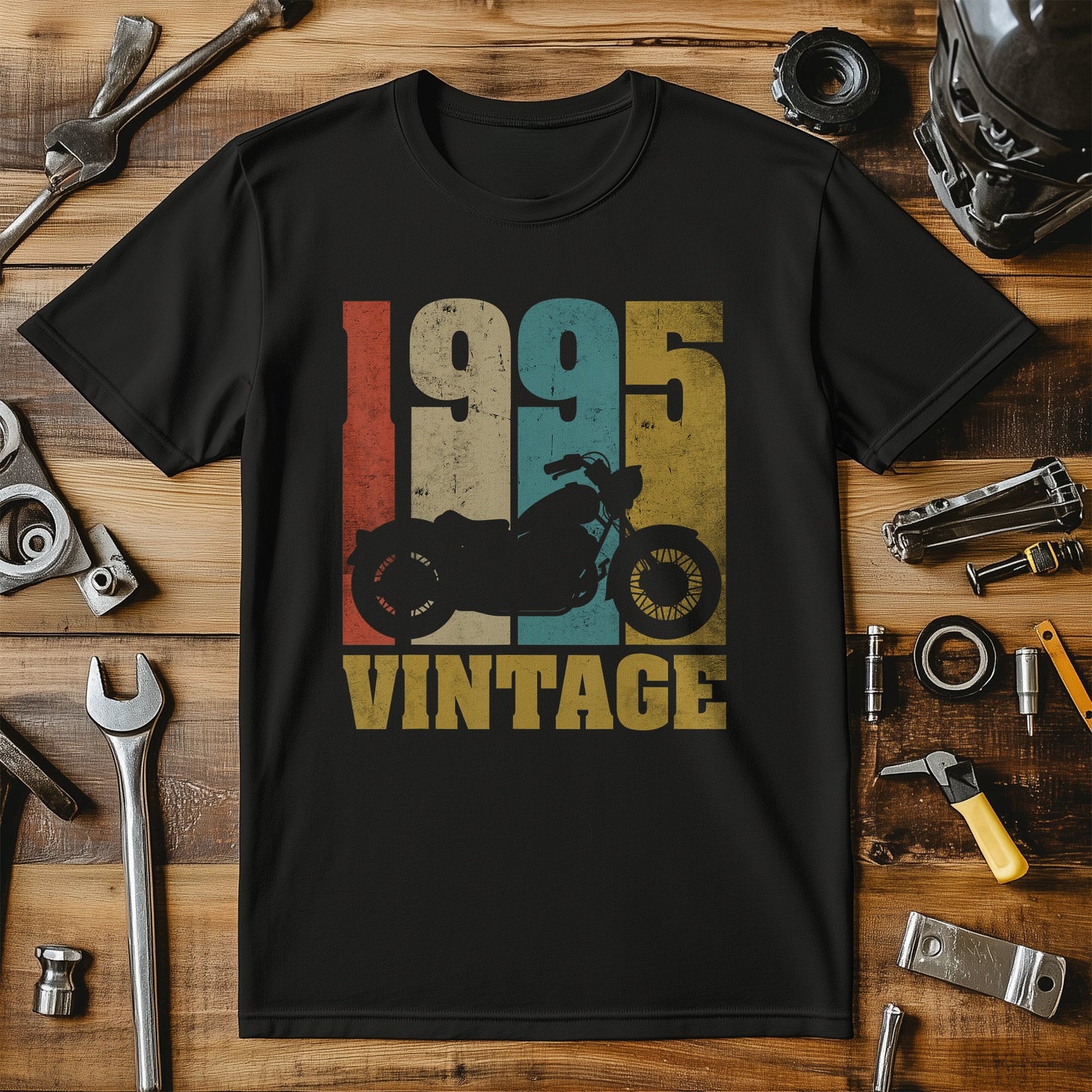 Vintage 1995 T-shirt - Rev up the
